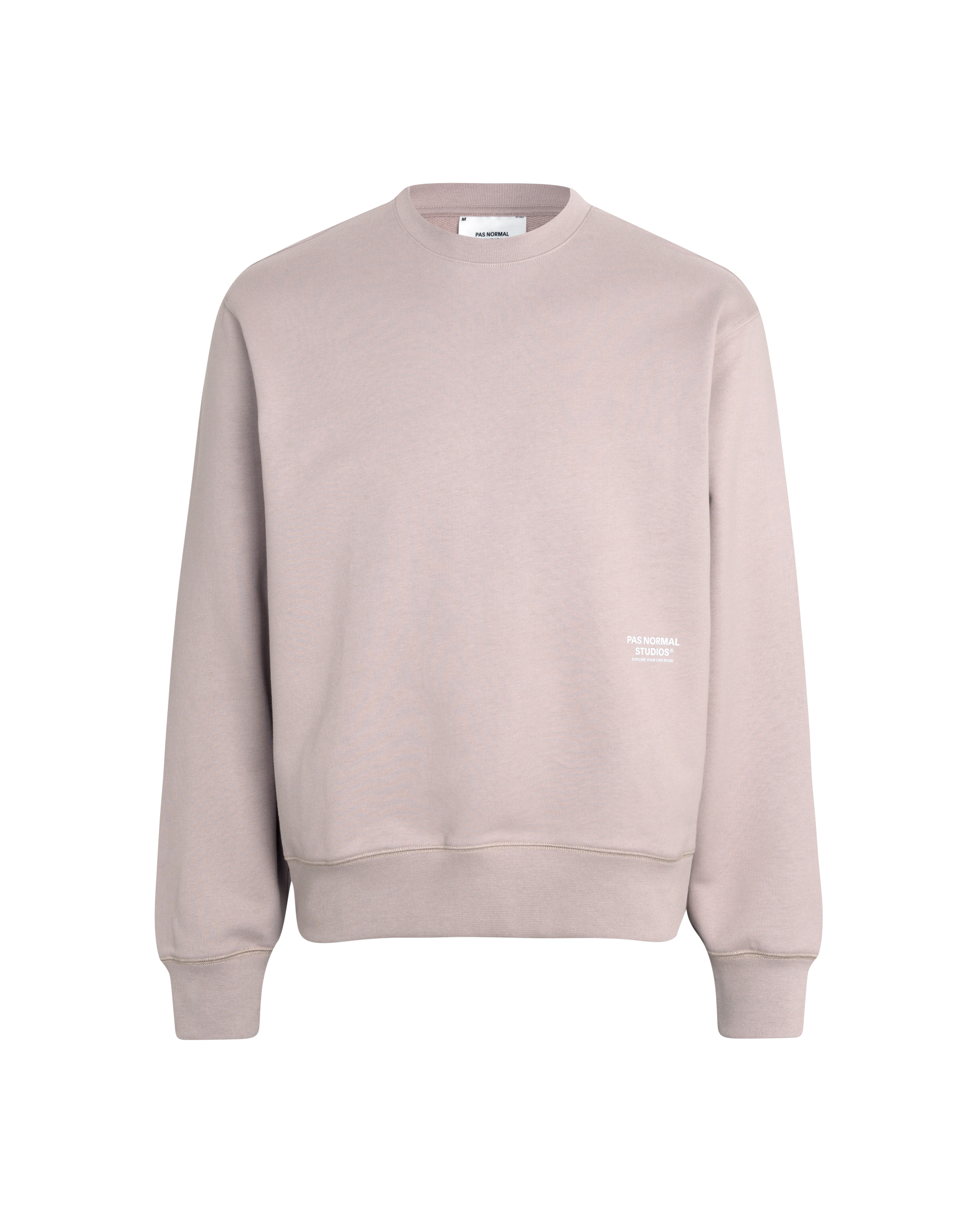 Haze Off-Race sweatshirt, front view with white chest logo