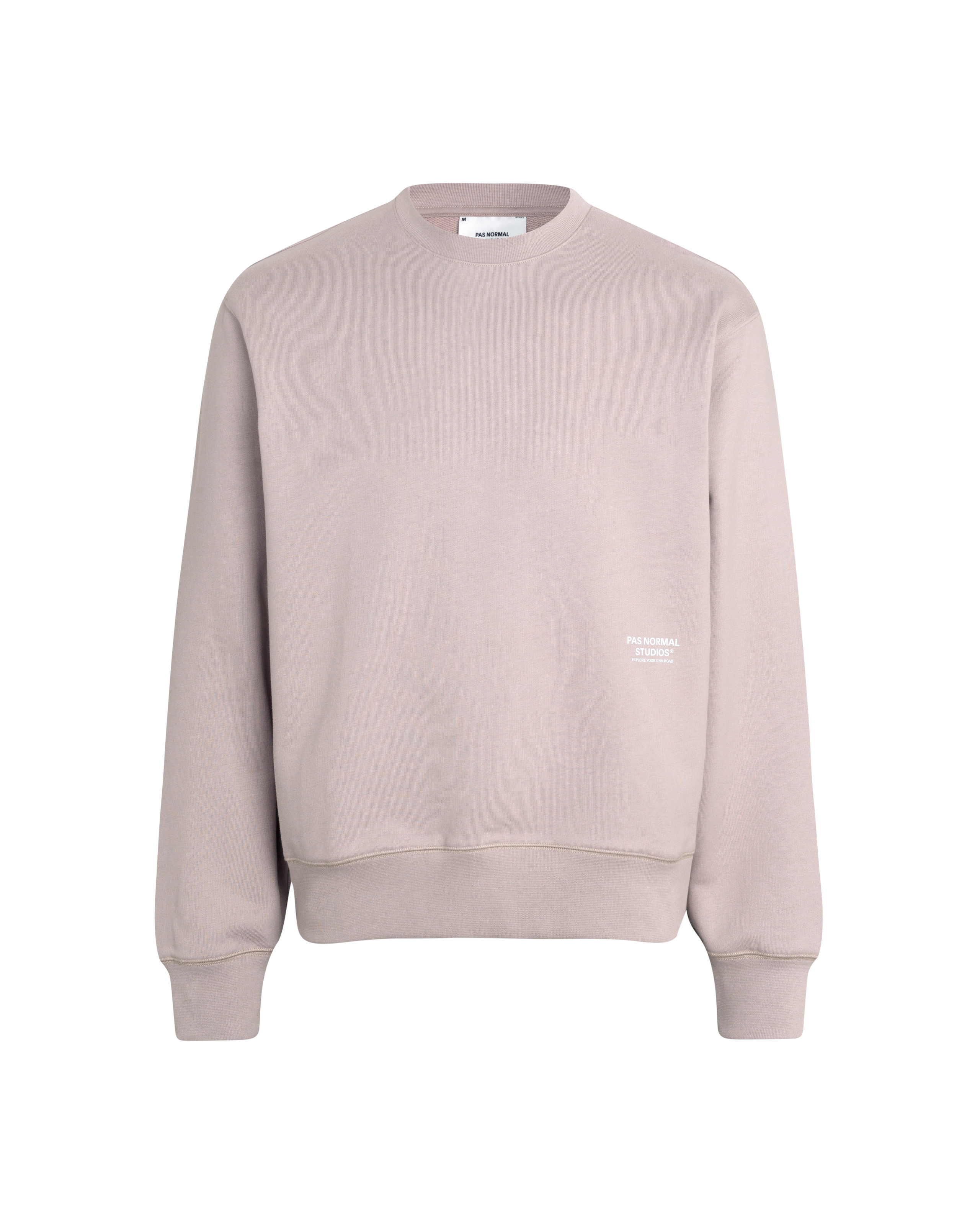 Haze Off-Race sweatshirt, front view with white chest logo