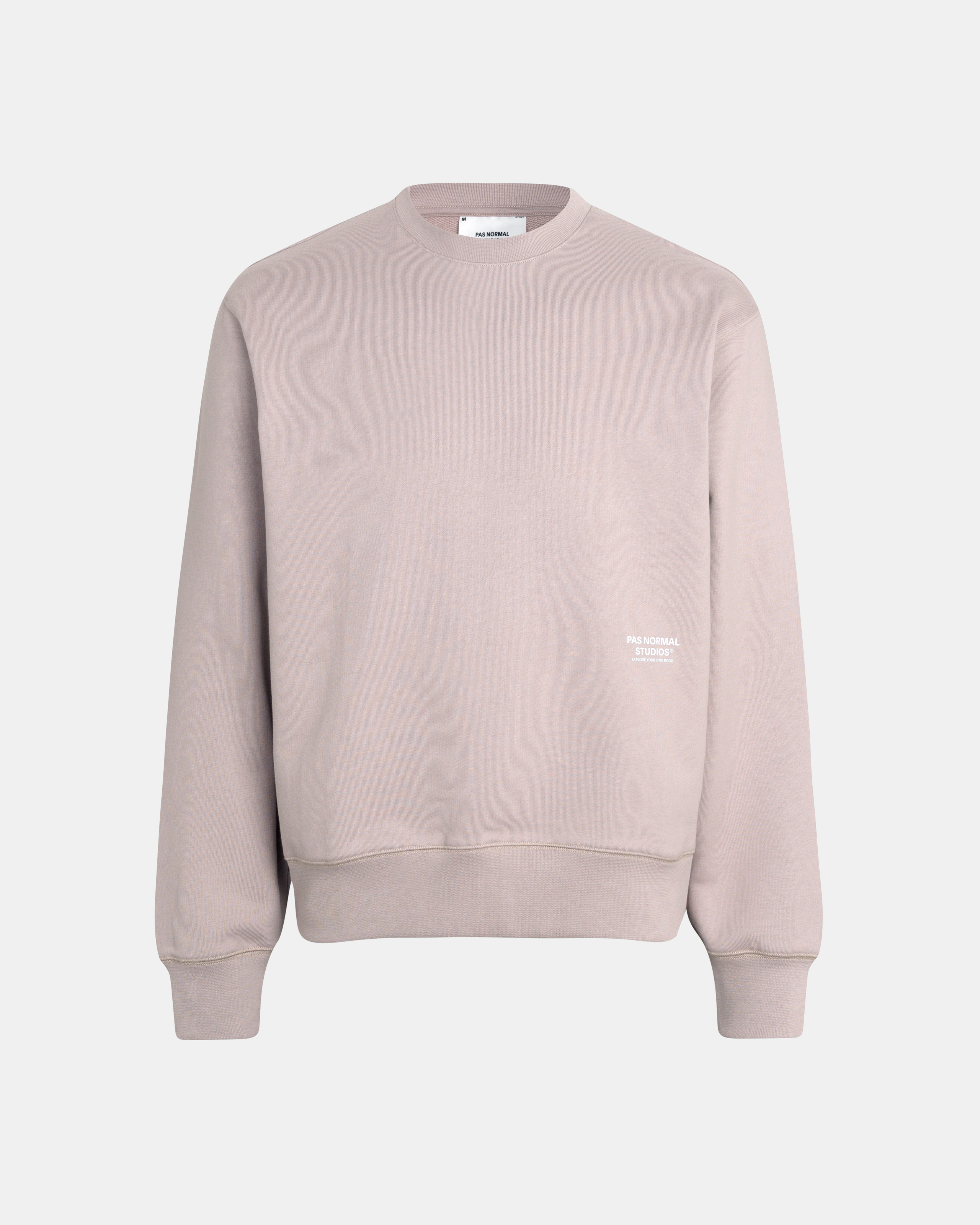 Haze Off-Race sweatshirt, front view with white chest logo