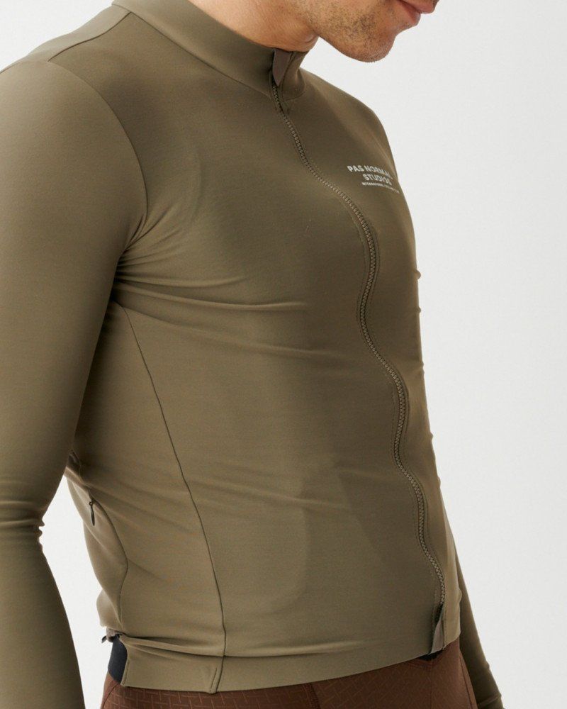 パスノーマルスタジオ Mechanism Jersey メンズ S アースカラー