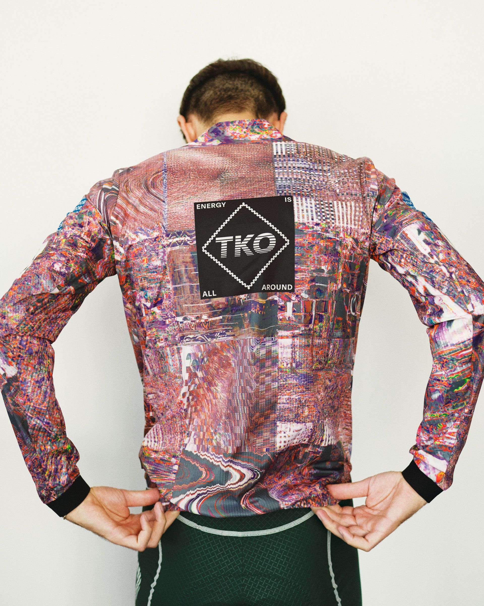 p*5様 T.K.O. PAS STOW AWAY JACKET Purple Men's Mechanism Stow Away Jacket — Purple — Maglia Rosa