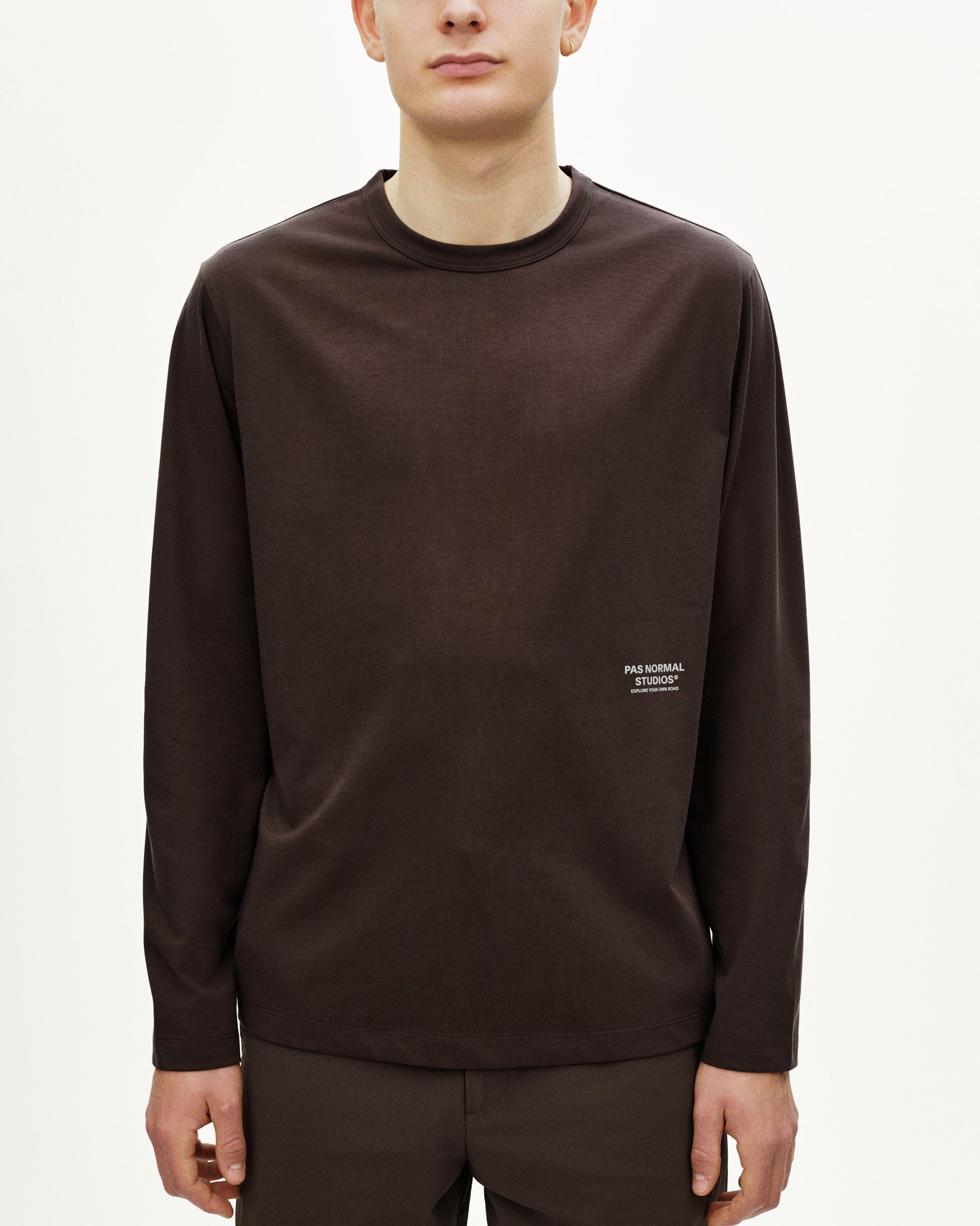 Off-Race Cotton Tech Long Sleeve T-Shirt | Pas Normal Studios