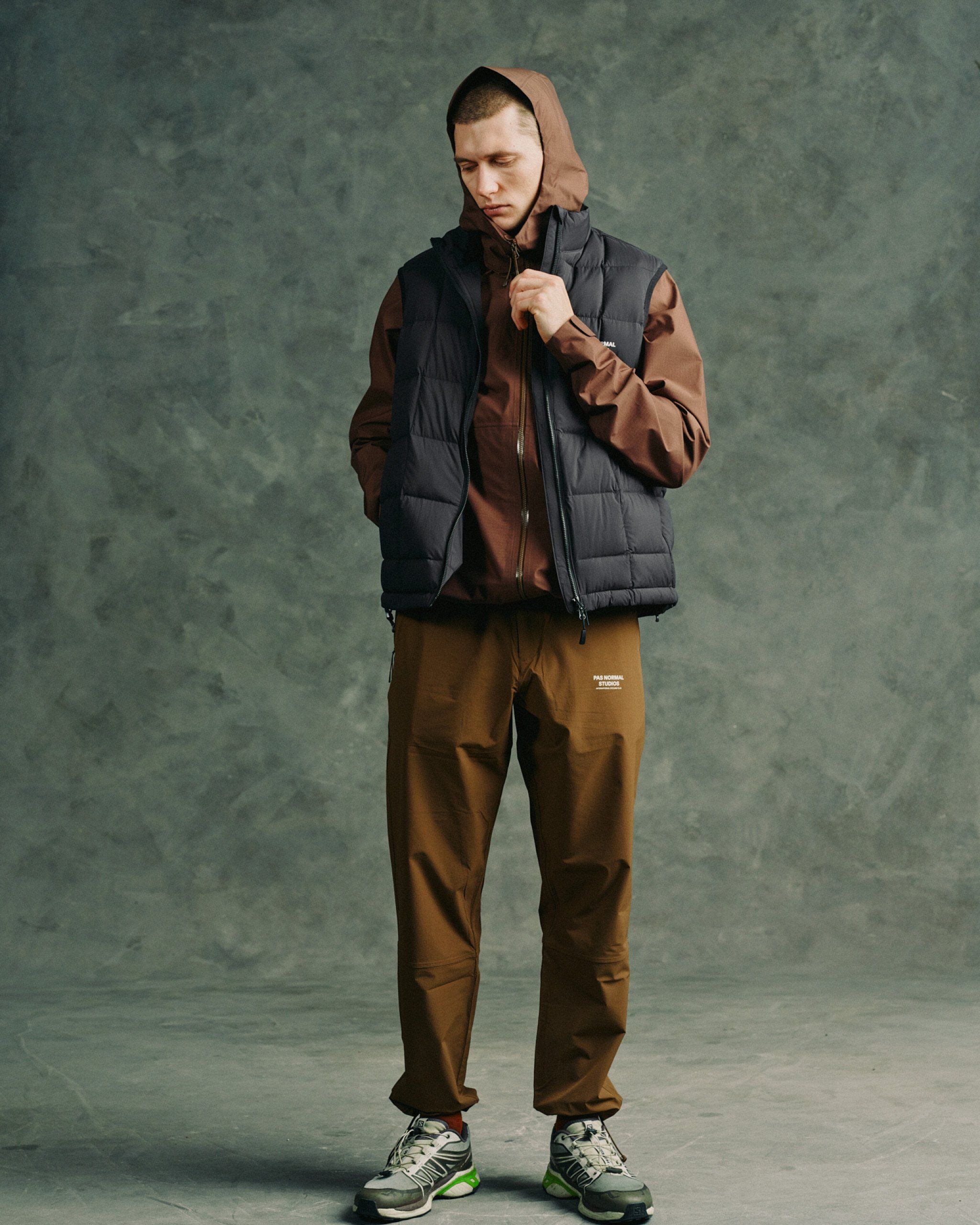 Men's Off-Race Down Vest AW22 | Pas Normal Studios