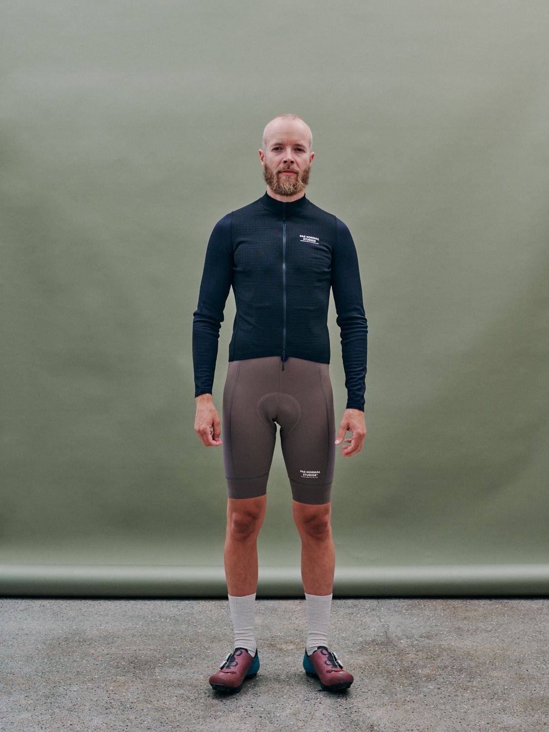 Men's Escapism Wool Long Sleeve Jersey