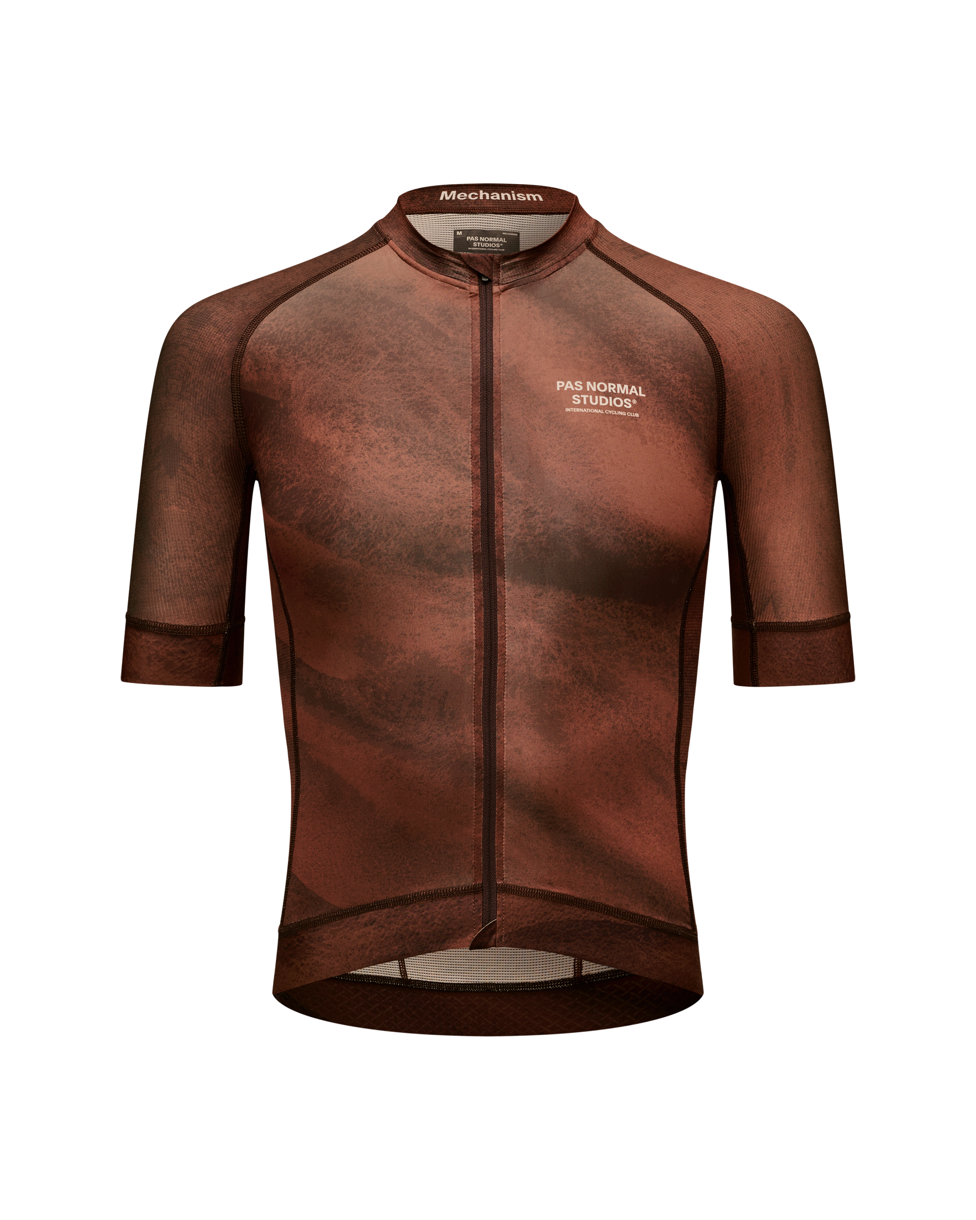 PAS NORMAL STUDIOS メッシュサイクルジャージ M ブラウン Men's Mechanism Jersey | Pas Normal Studios