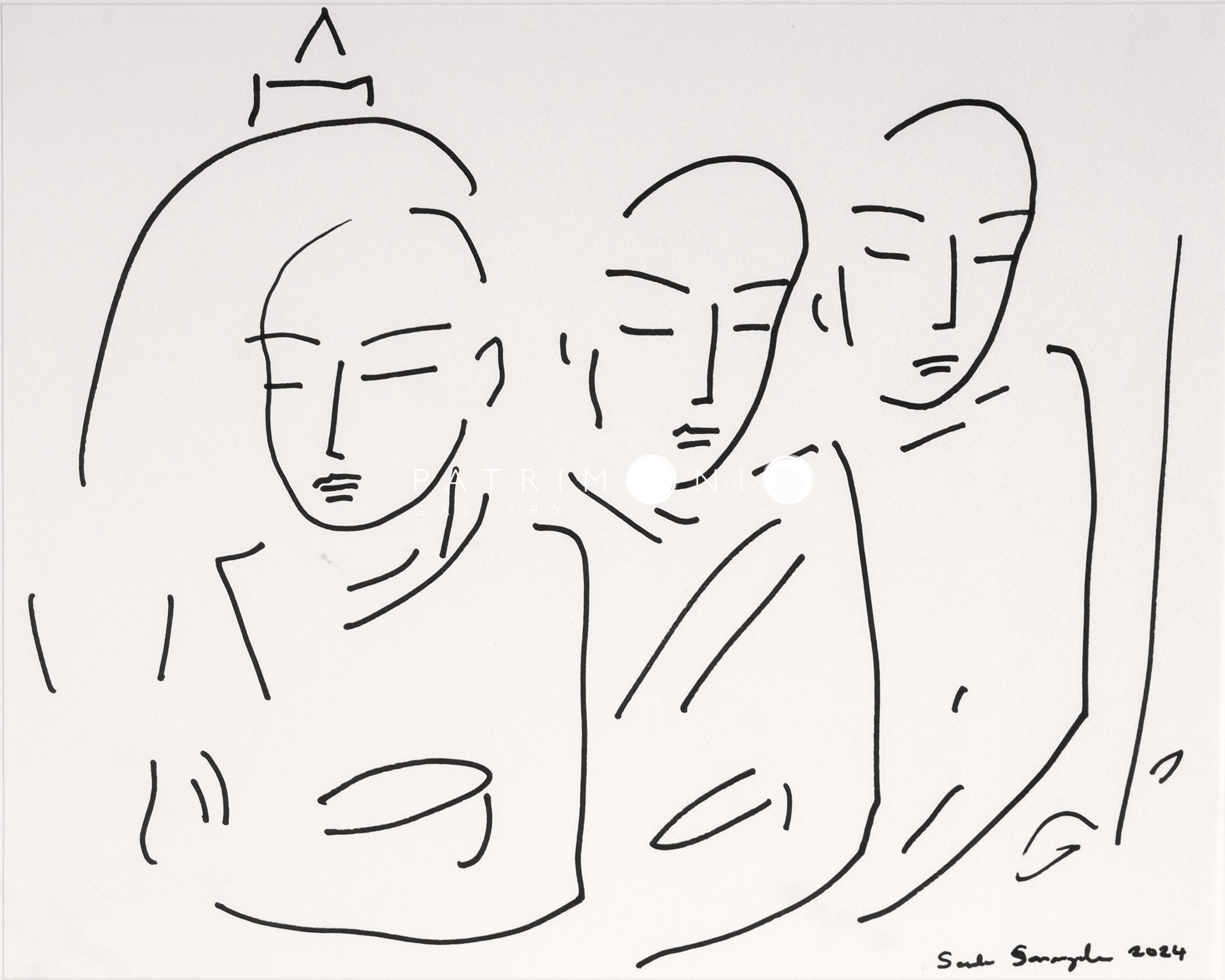 Untitled (Monks 3)