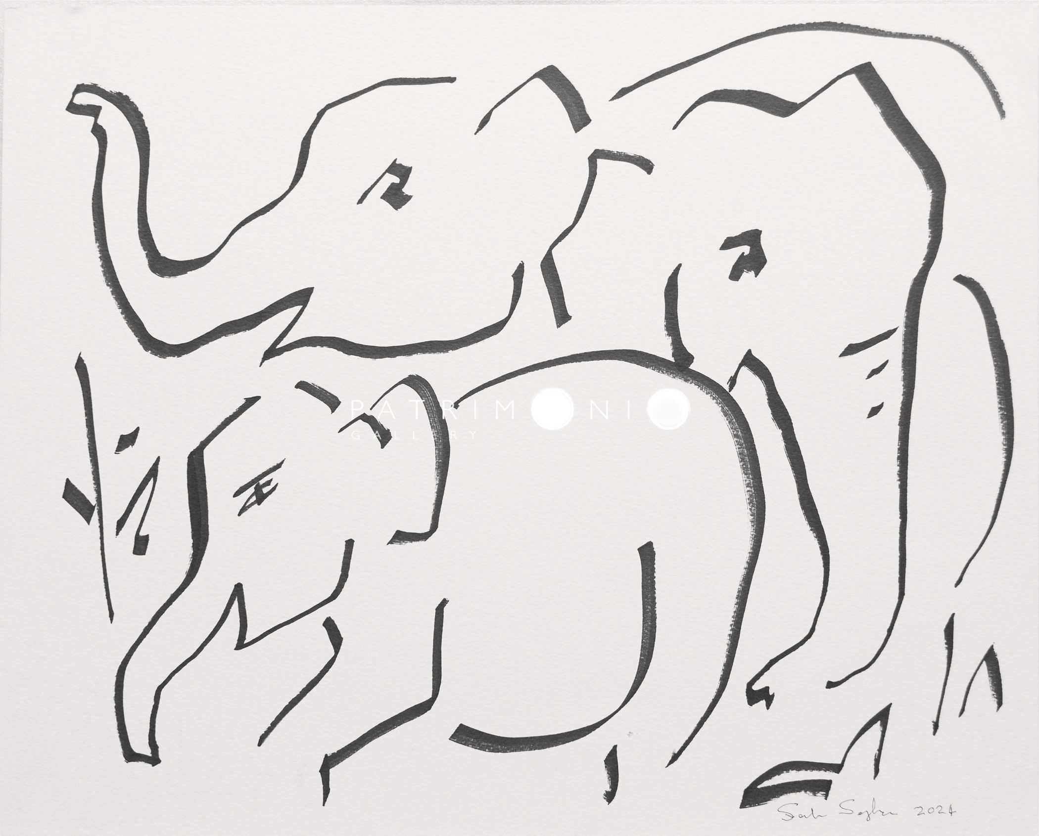 Untitled (Elephants 2)