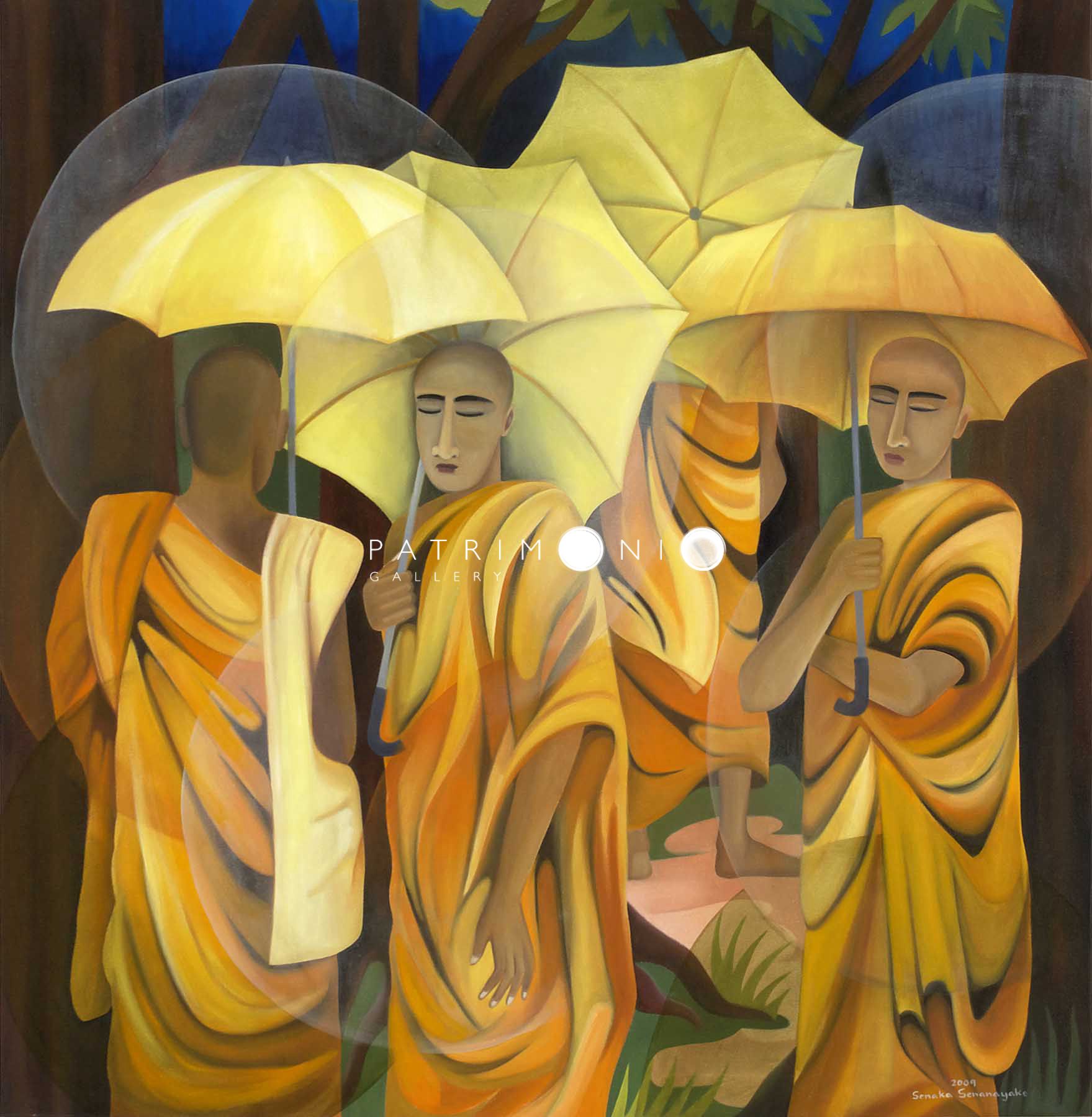 Monks In The Rainforest