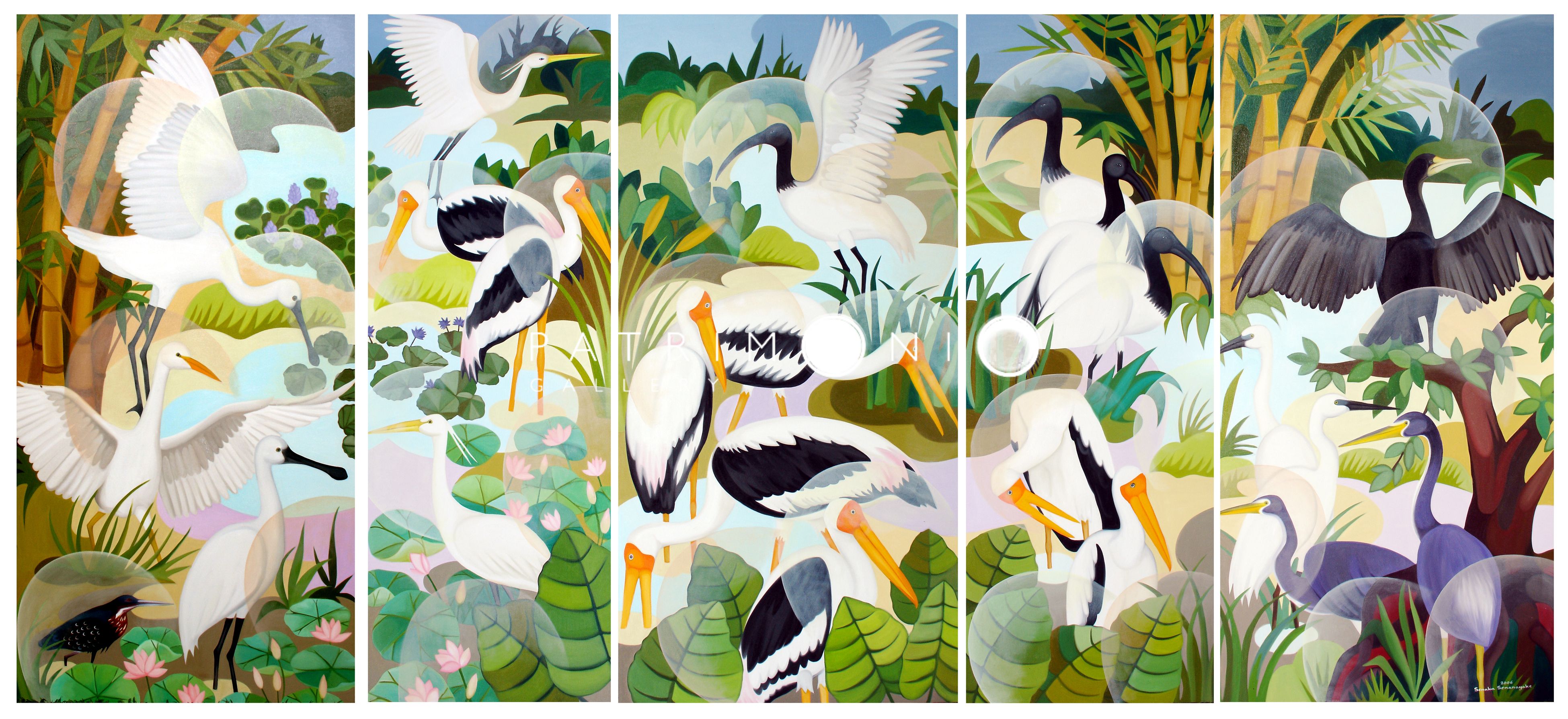 Dance Of The Water Birds