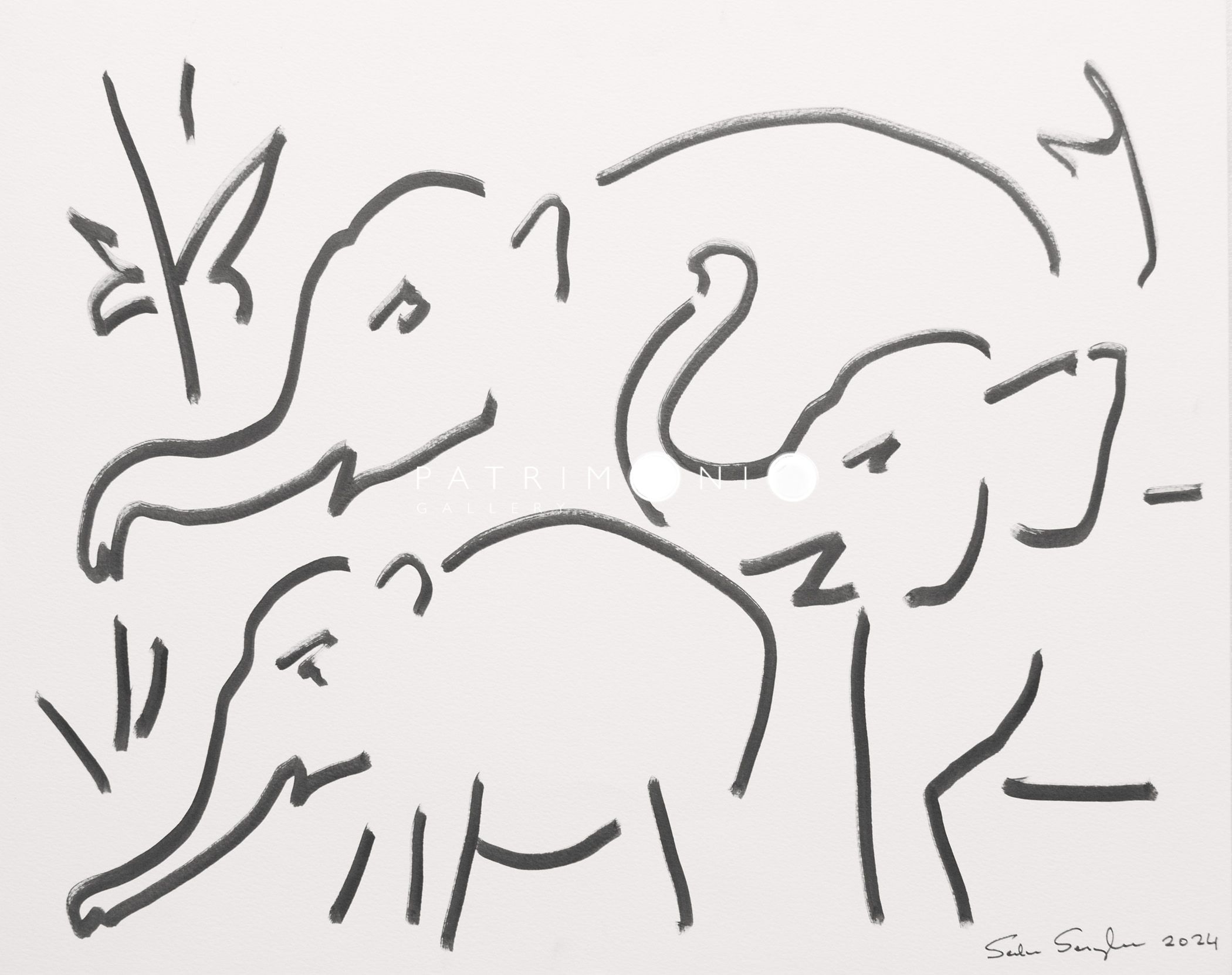 Untitled (Elephants 3)