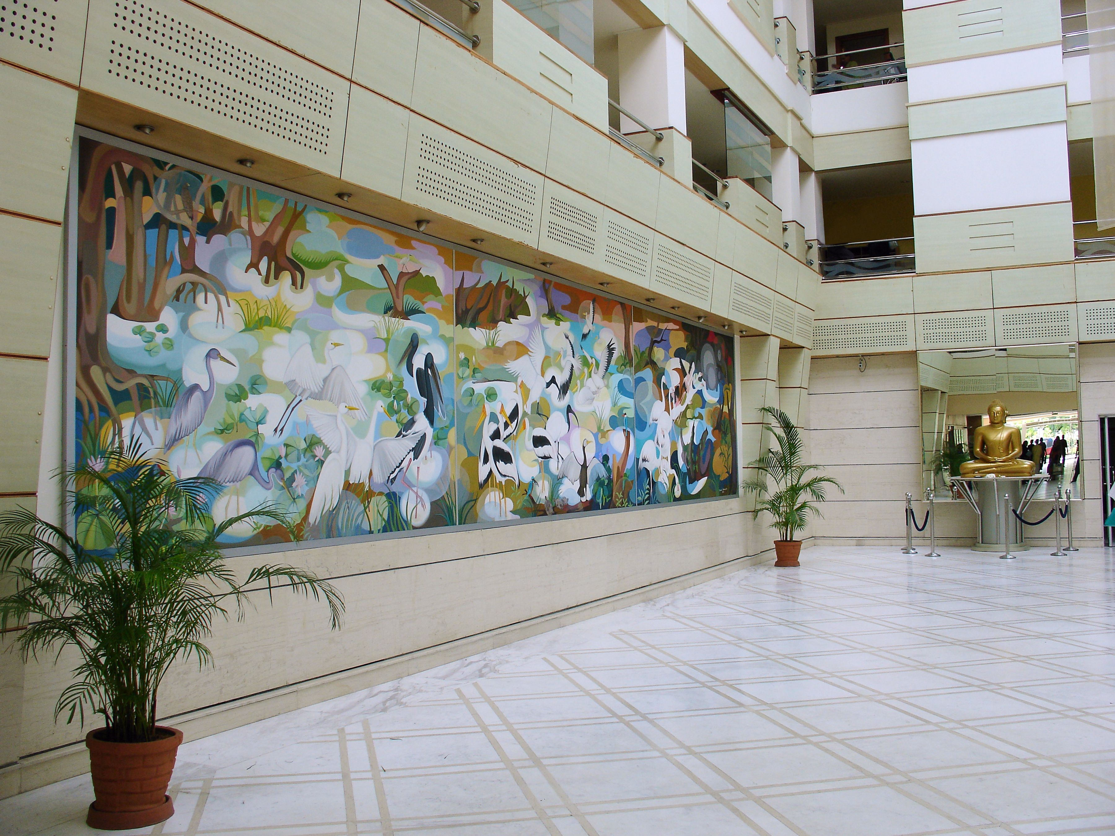 Jungle Waterhole From Sunrise To Sunset