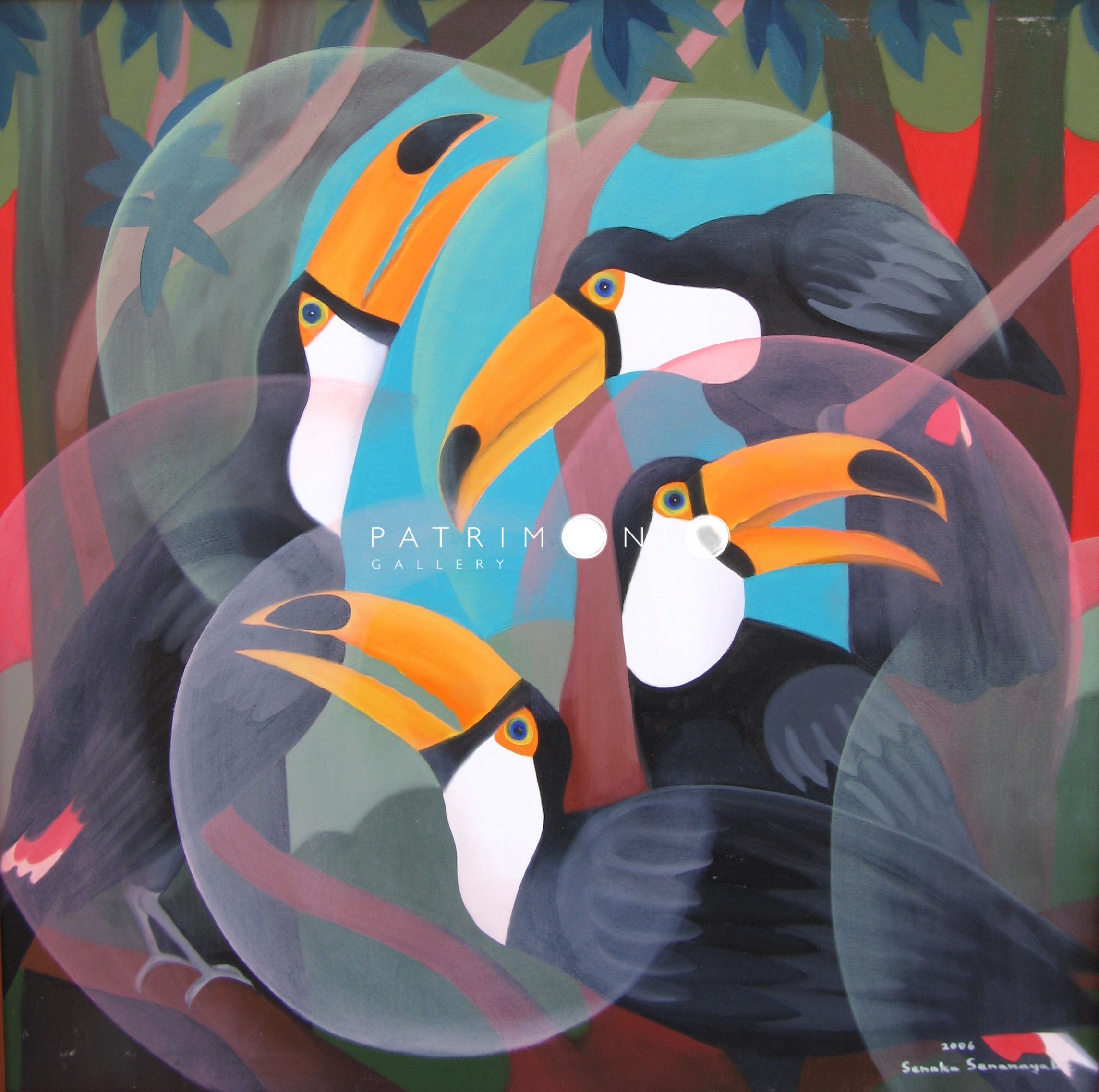 Toucans Cosmic Dance