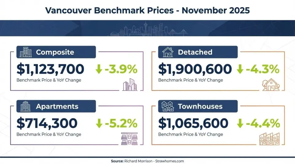 vancouver real estate market benchmark prices vancouver real estate market benchmark prices