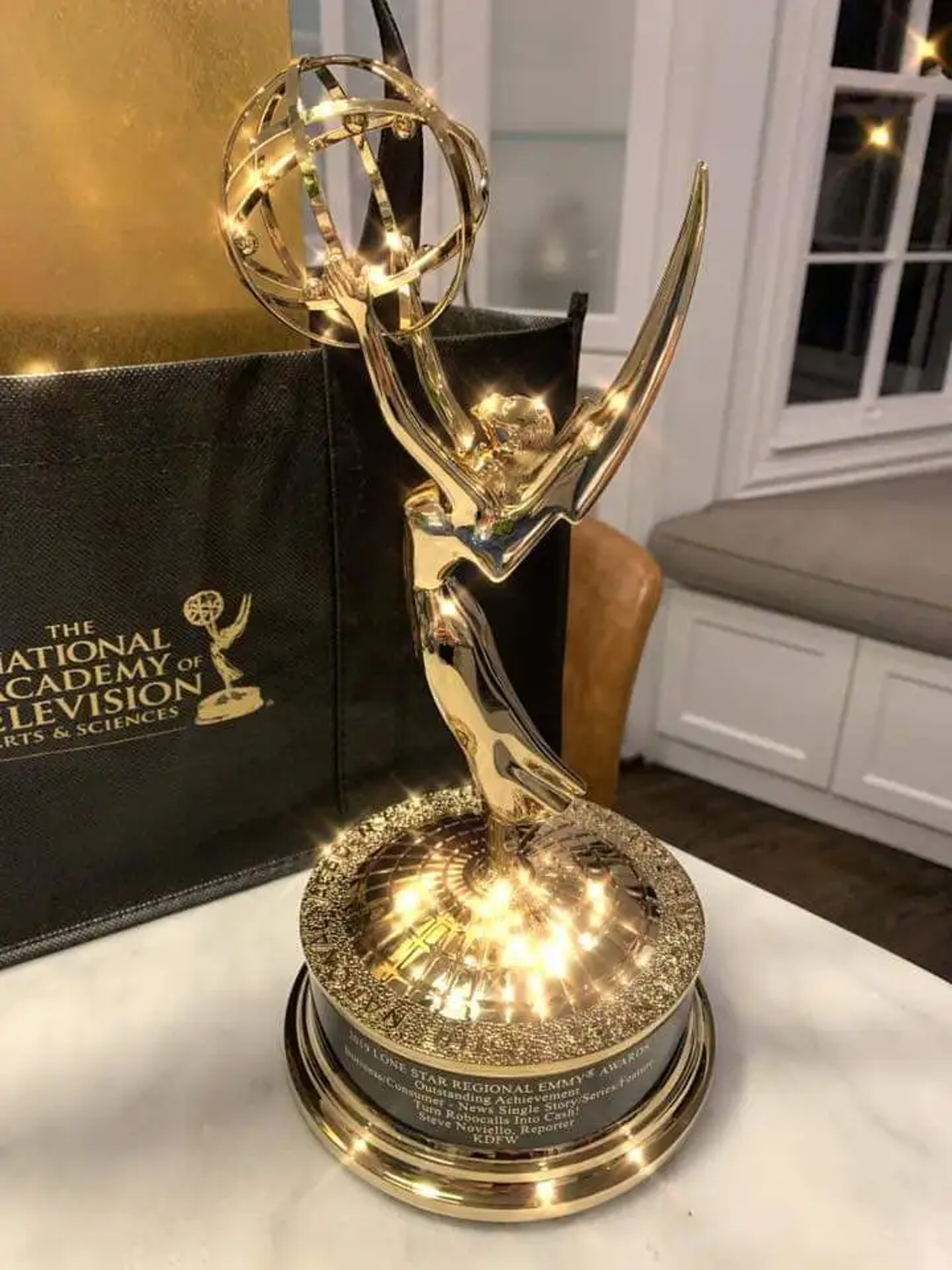 “TURN ROBOCALLS INTO CASH” STORY RECEIVES EMMY AWARD