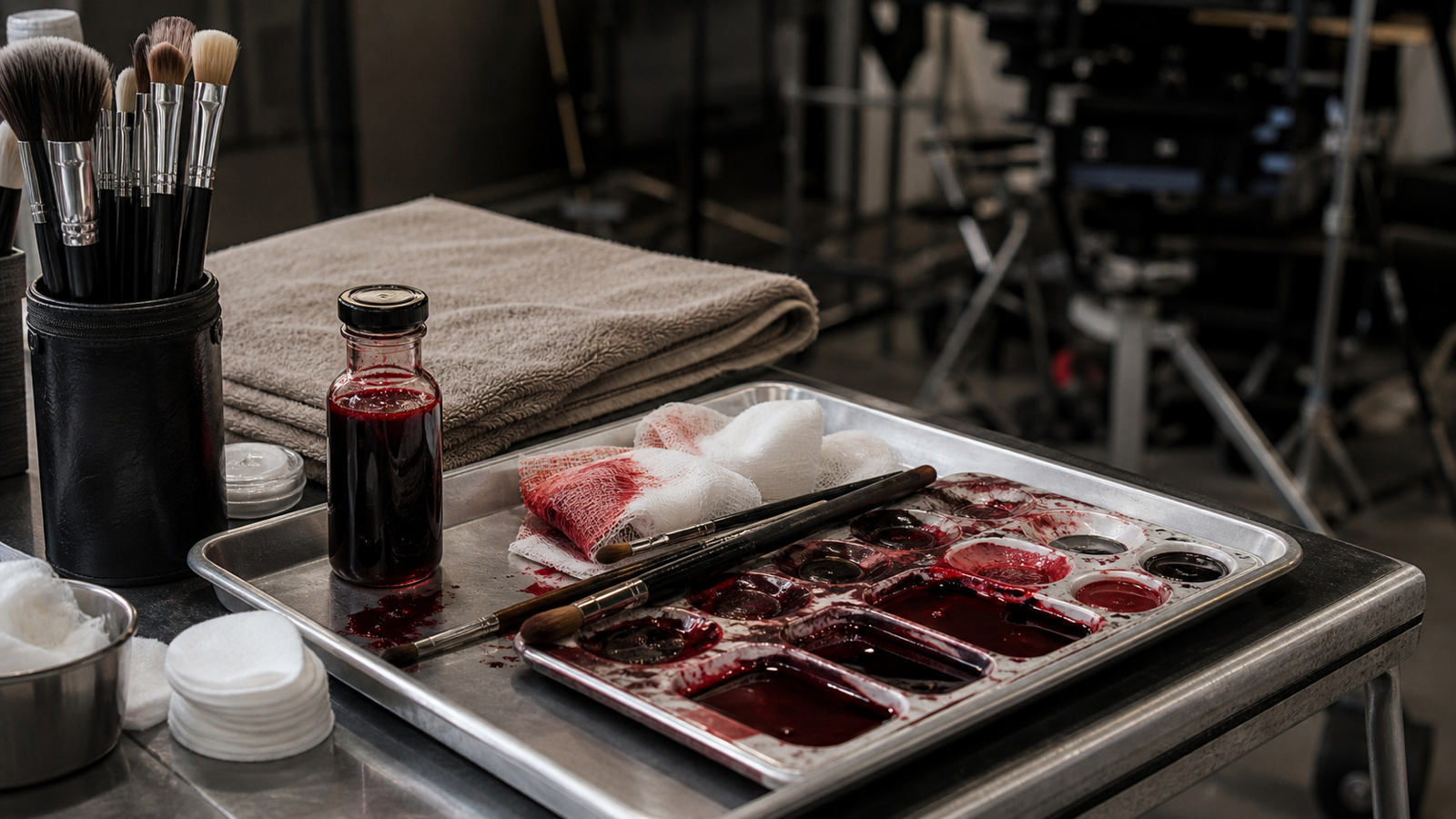 Joo Sang-wook shows blood makeup from Agent Kim Reactivated set — KWaveWire editorial desk codex hero