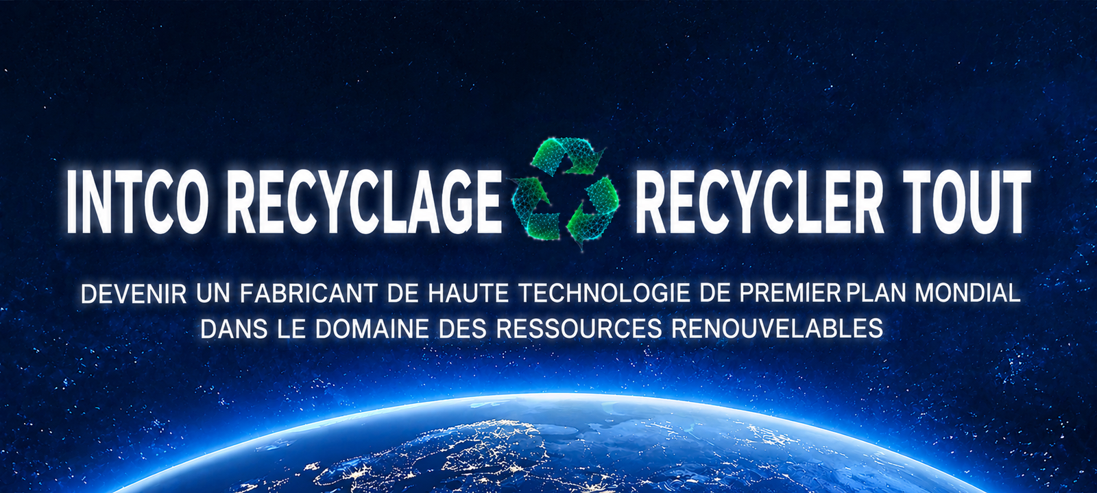 Réseau commercial mondial INTCO Recycling
