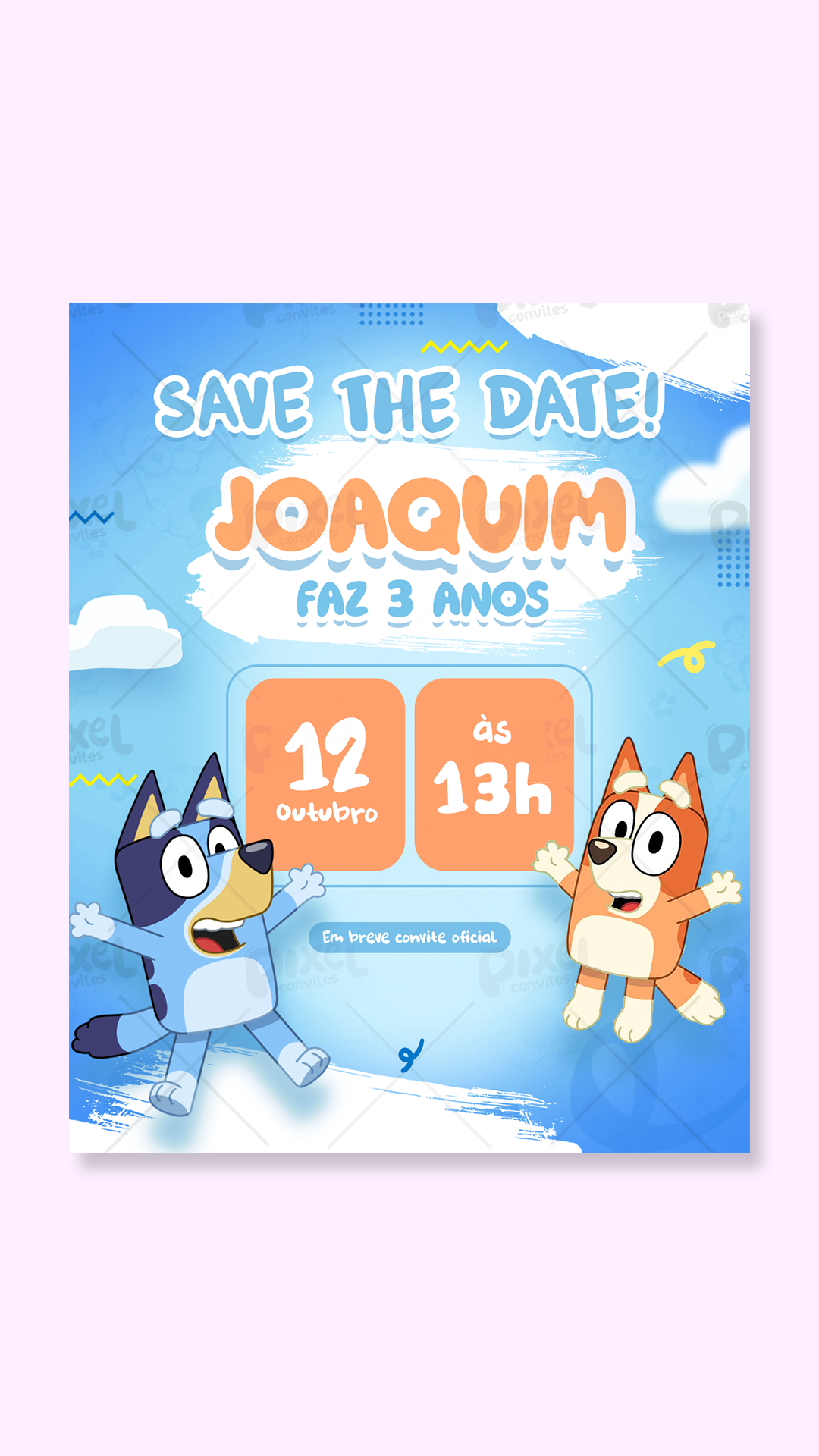 Save The Date Bluey E Bingo O Melhor Episódio Do Ano