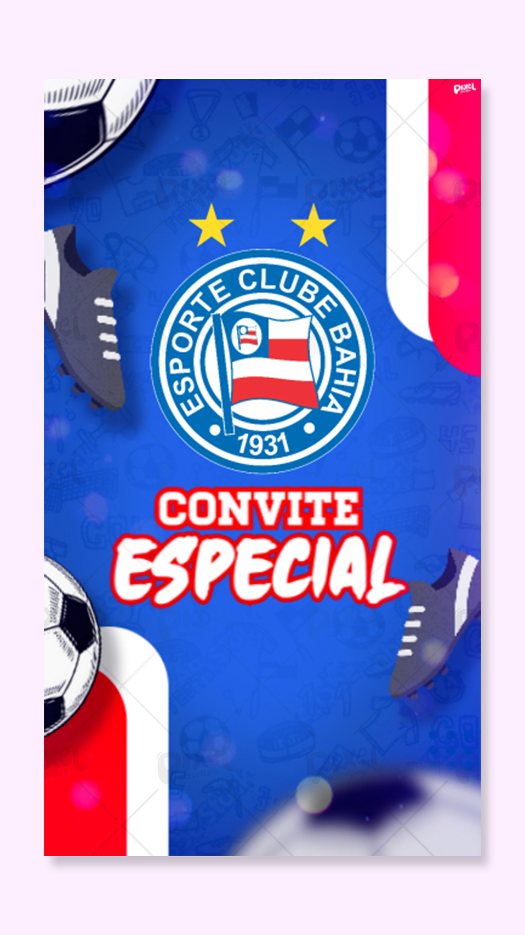 Convite Animado Bahia O Esquadrão De Aço