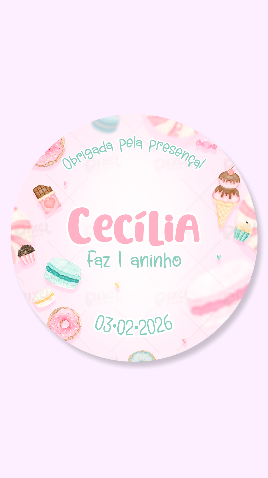 Tag Redonda Festa Na Doceria