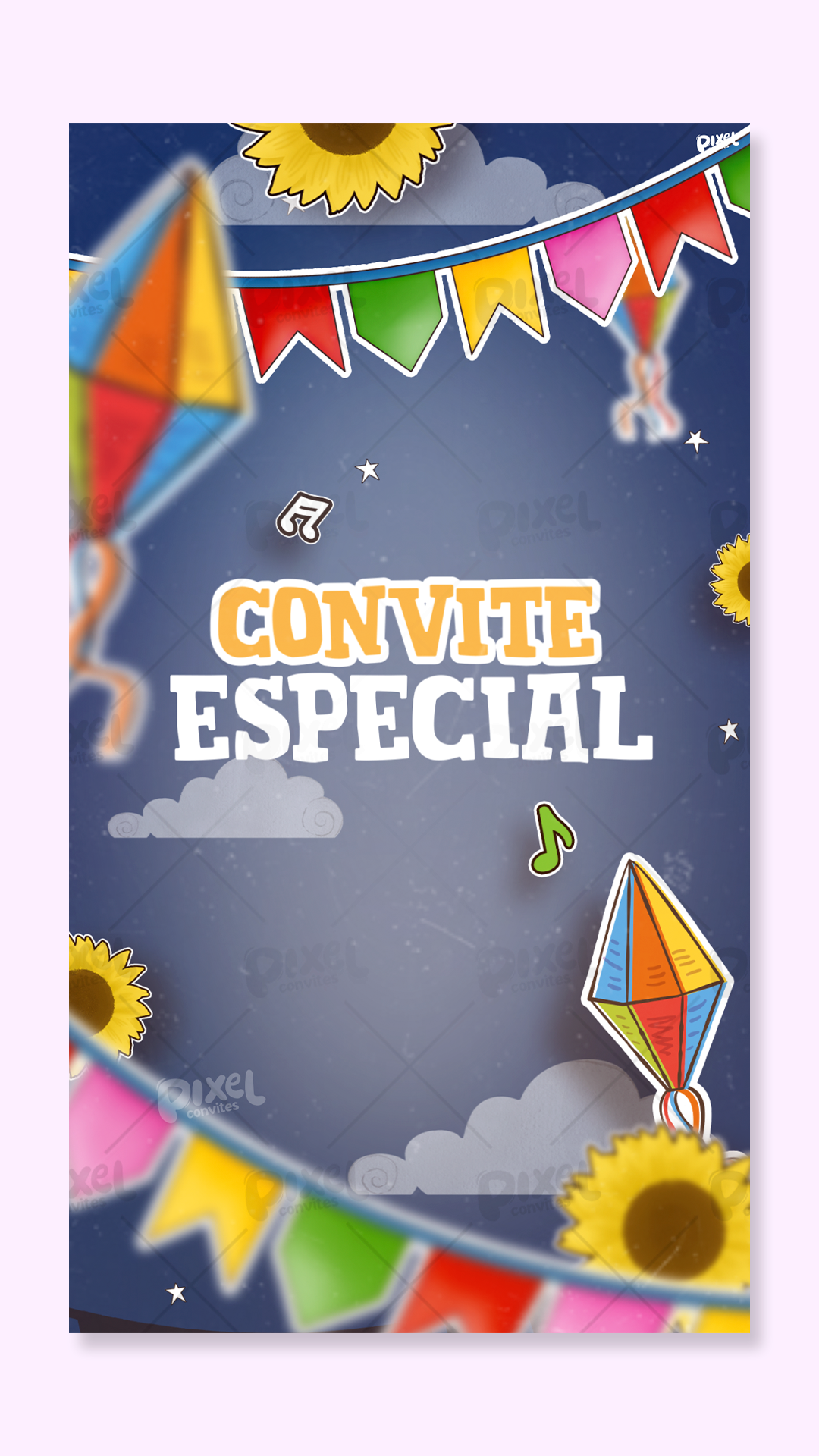 Convite Animado Minha Festa De São João