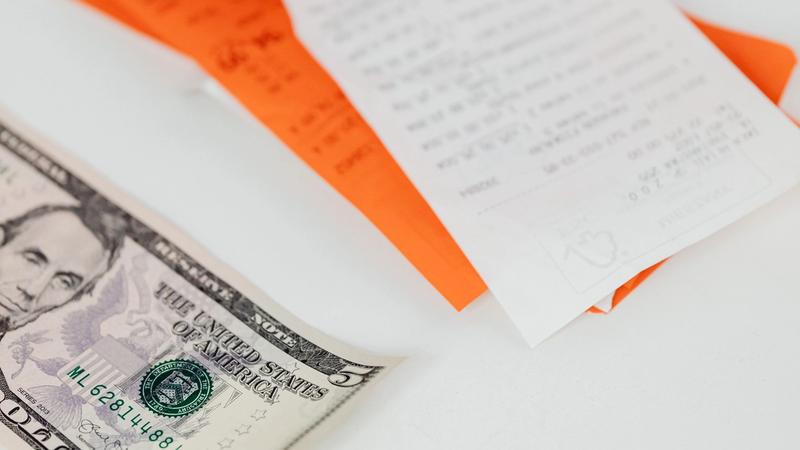 Money and receipts