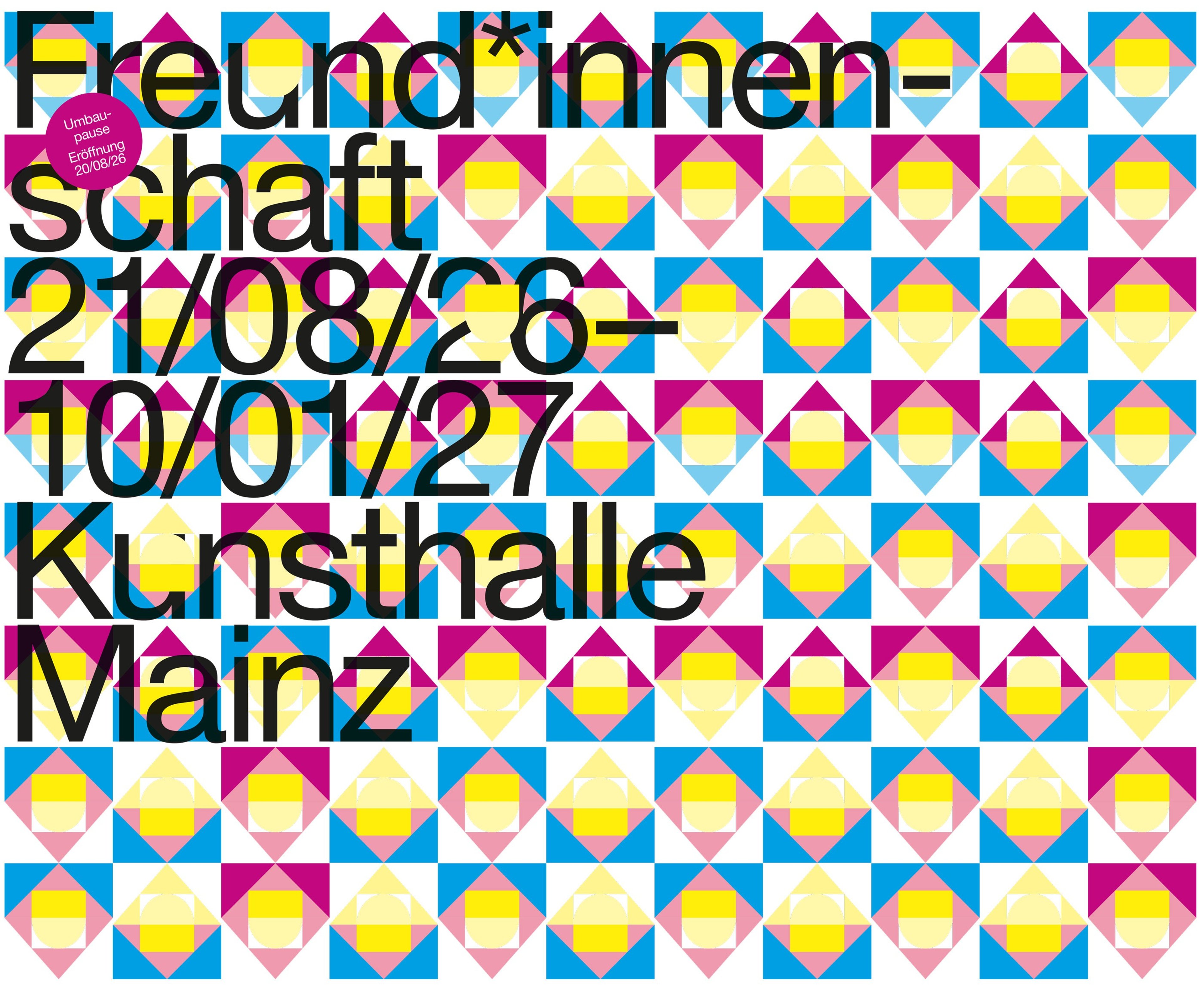 Freund*innenschaft - Ausstellungsansicht