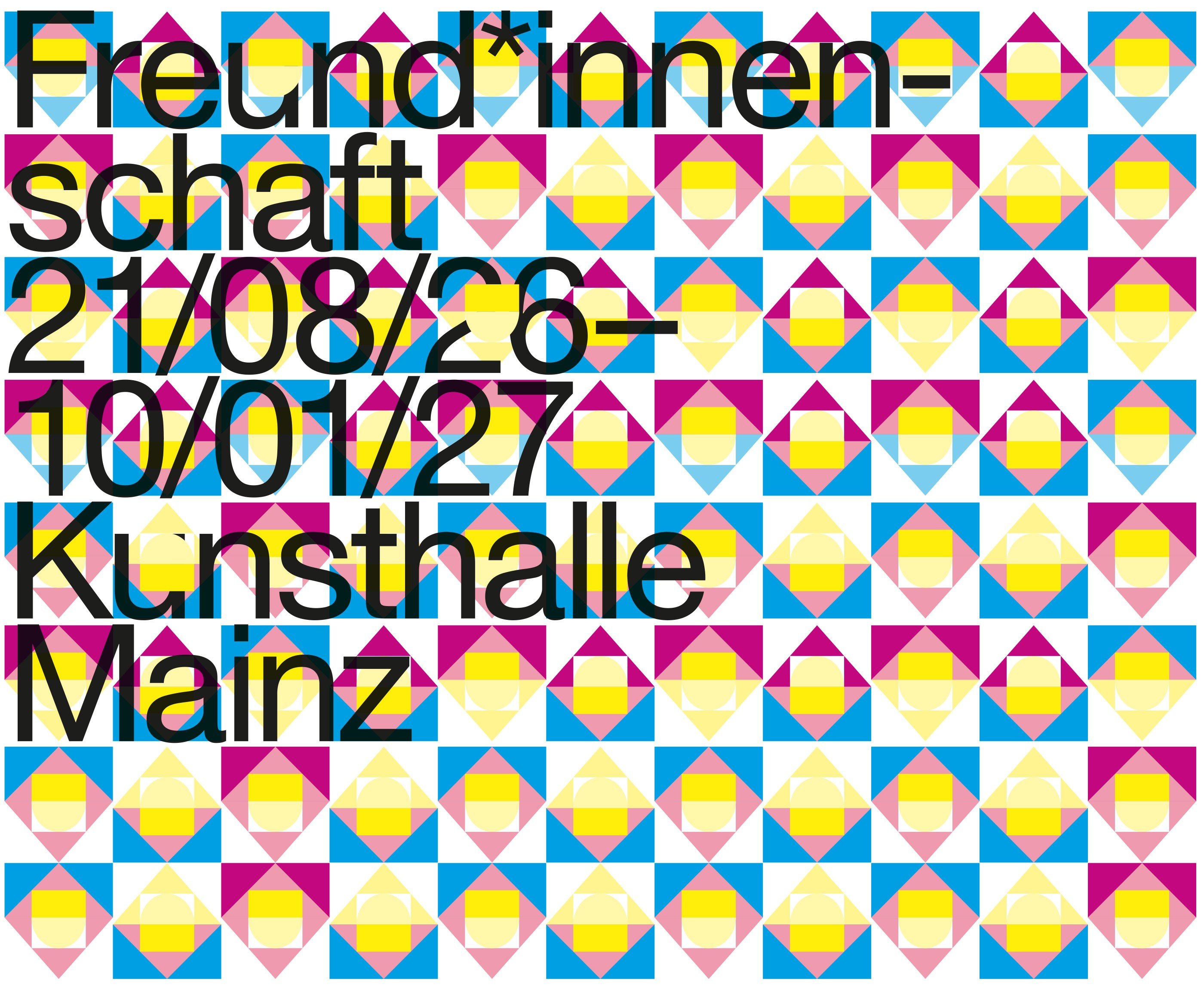 Freund*innenschaft - Ausstellungsansicht