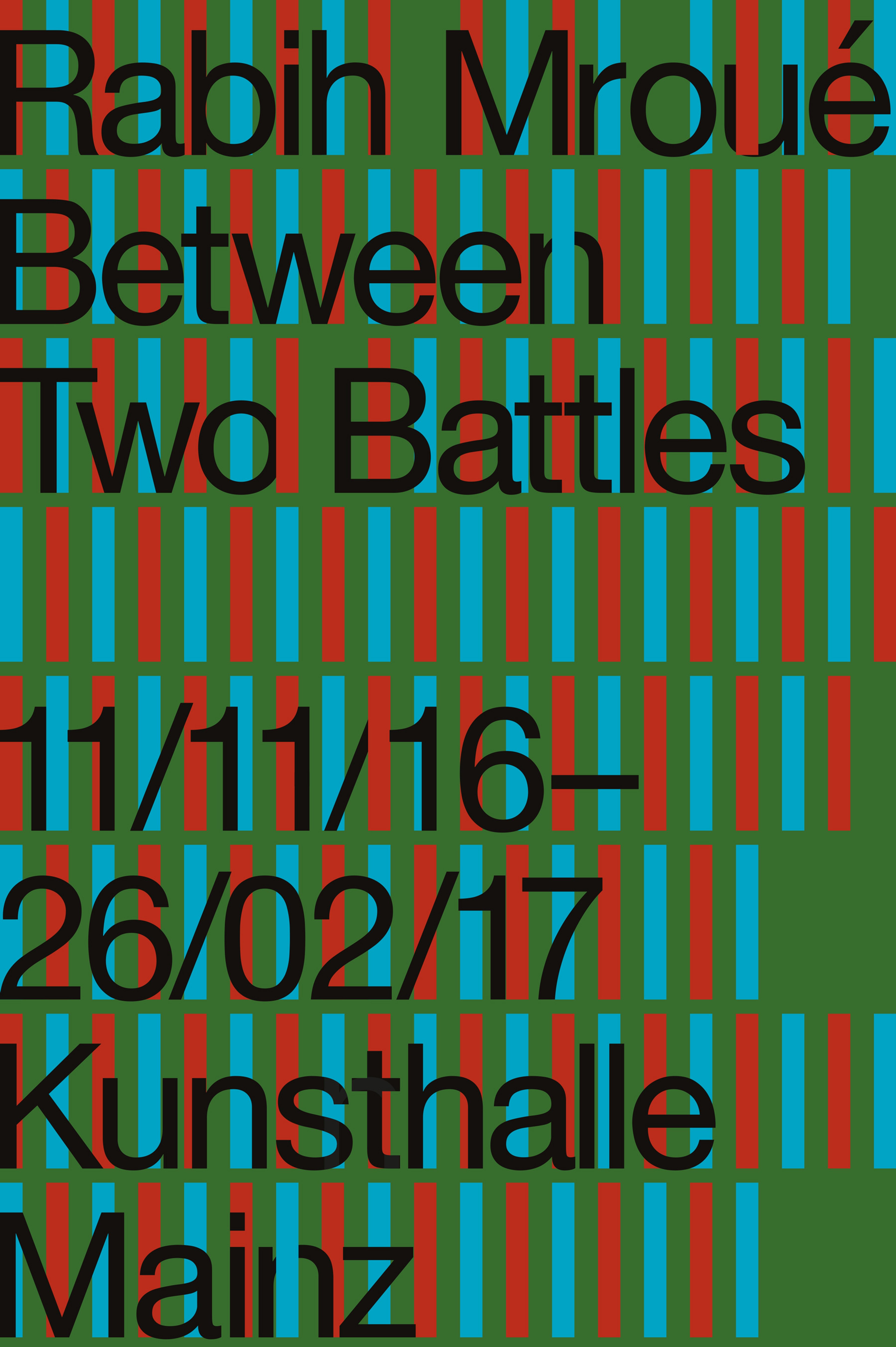 Rabih Mroué – Between Two Battles - Ausstellungsansicht