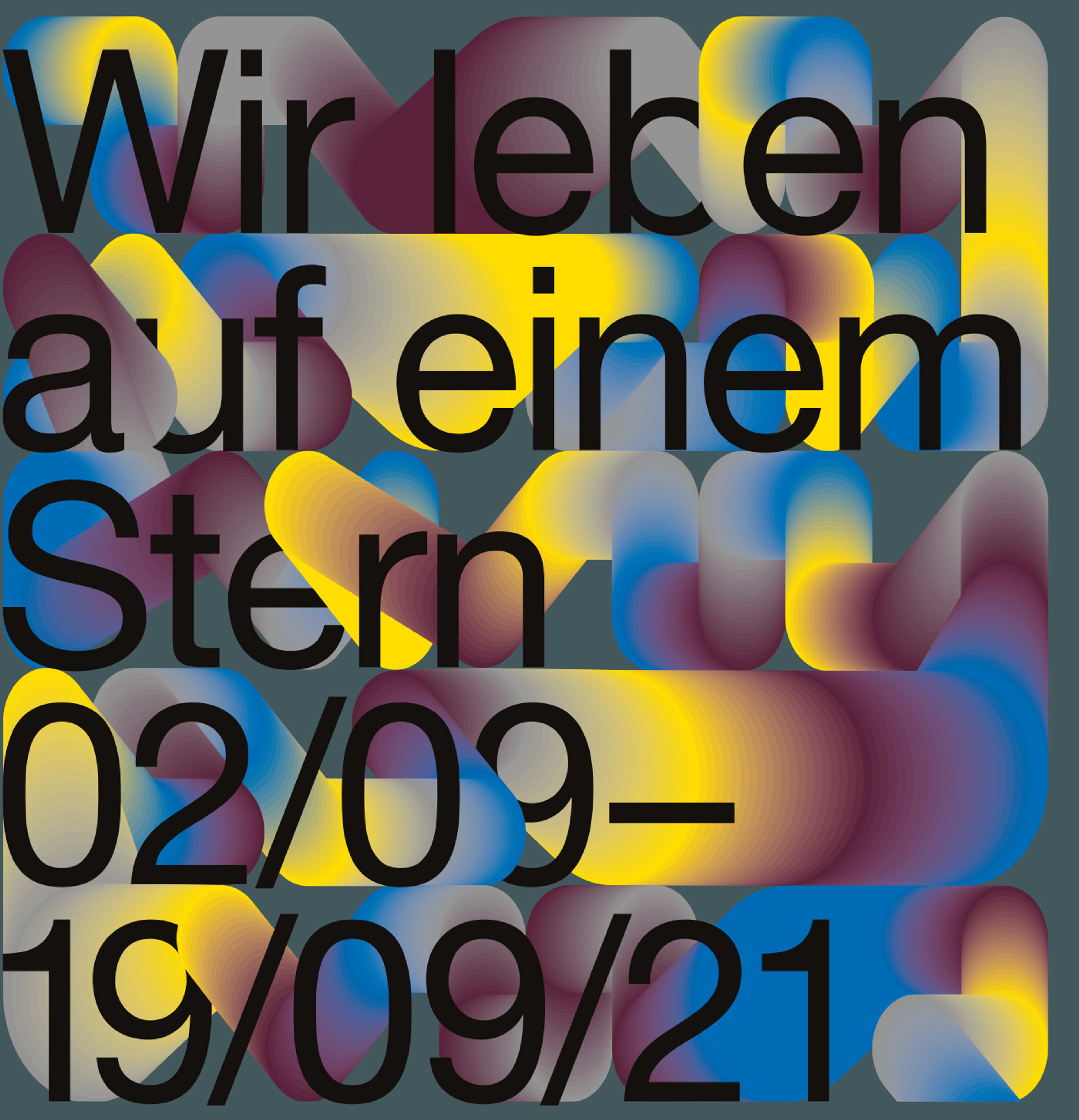 Wir leben auf einem Stern - Ausstellungsansicht
