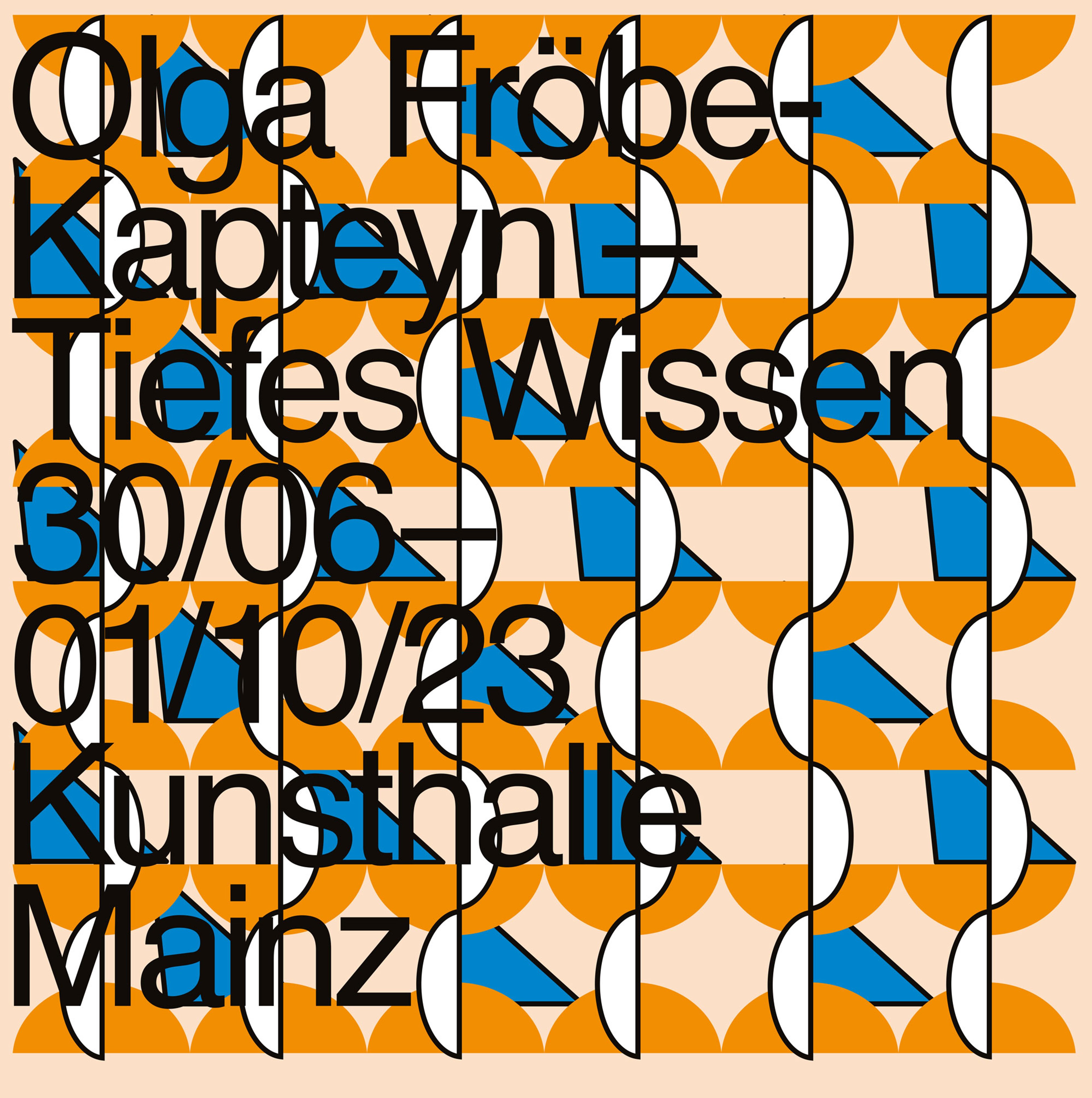 Olga Fröbe-Kapteyn – Tiefes Wissen - Ausstellungsansicht
