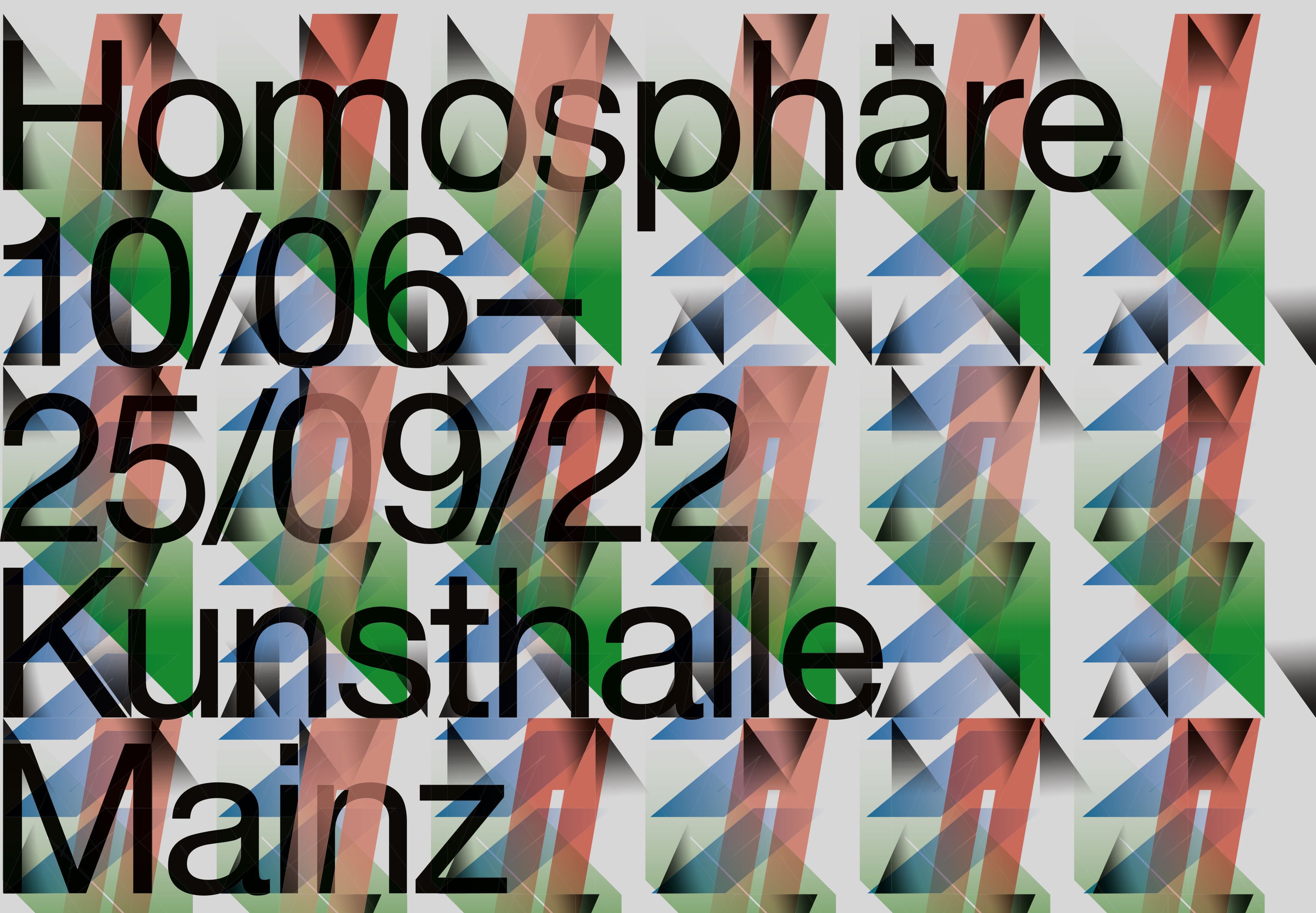 Homosphäre - Ausstellungsansicht