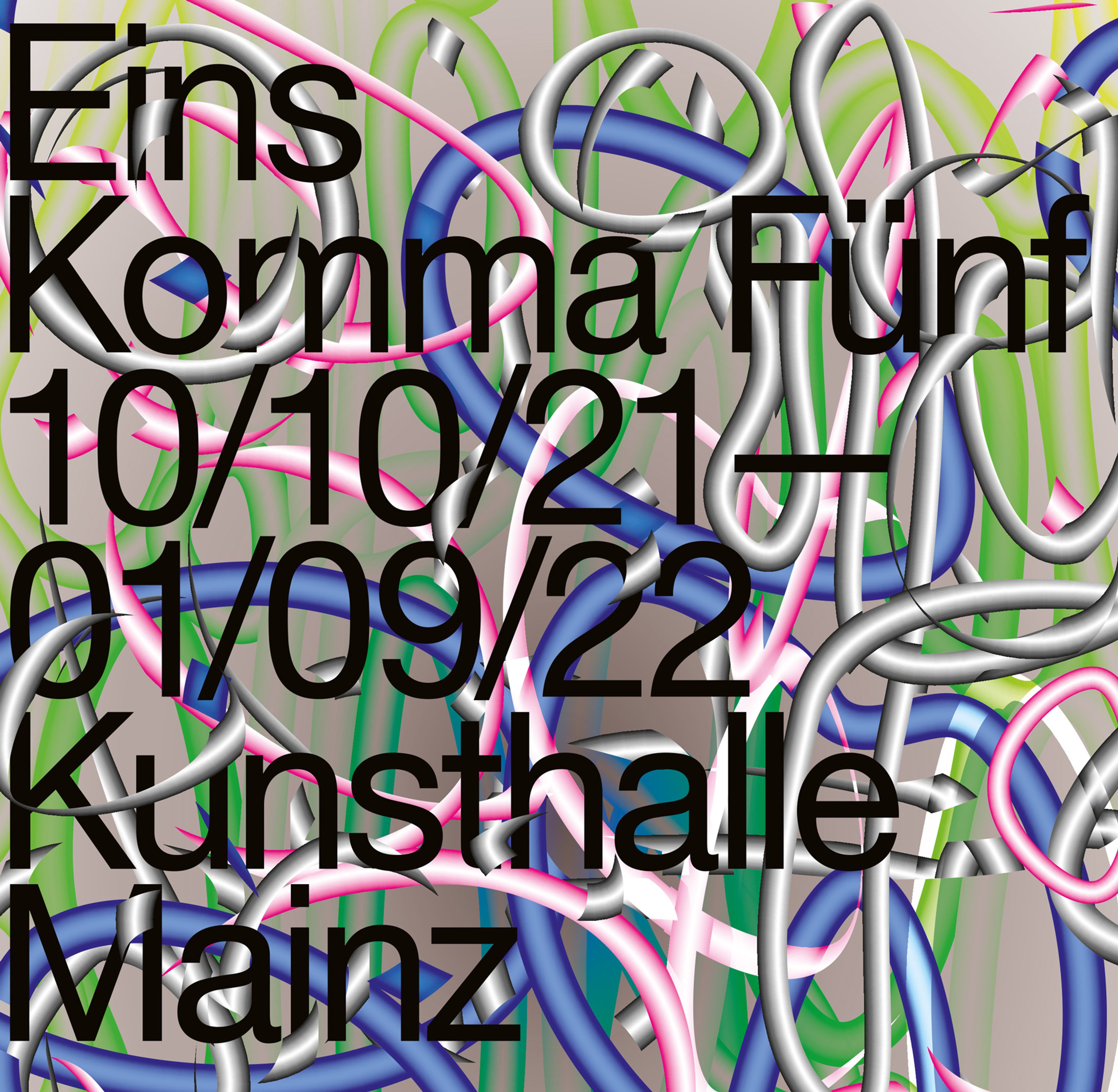 One Point Five - Ausstellungsansicht