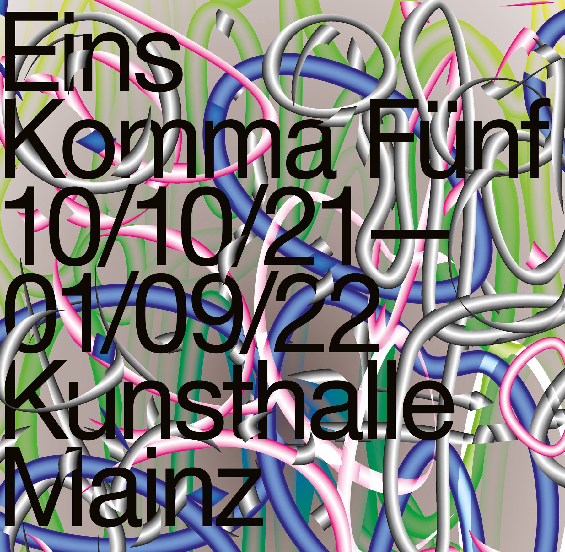 One Point Five - Ausstellungsansicht