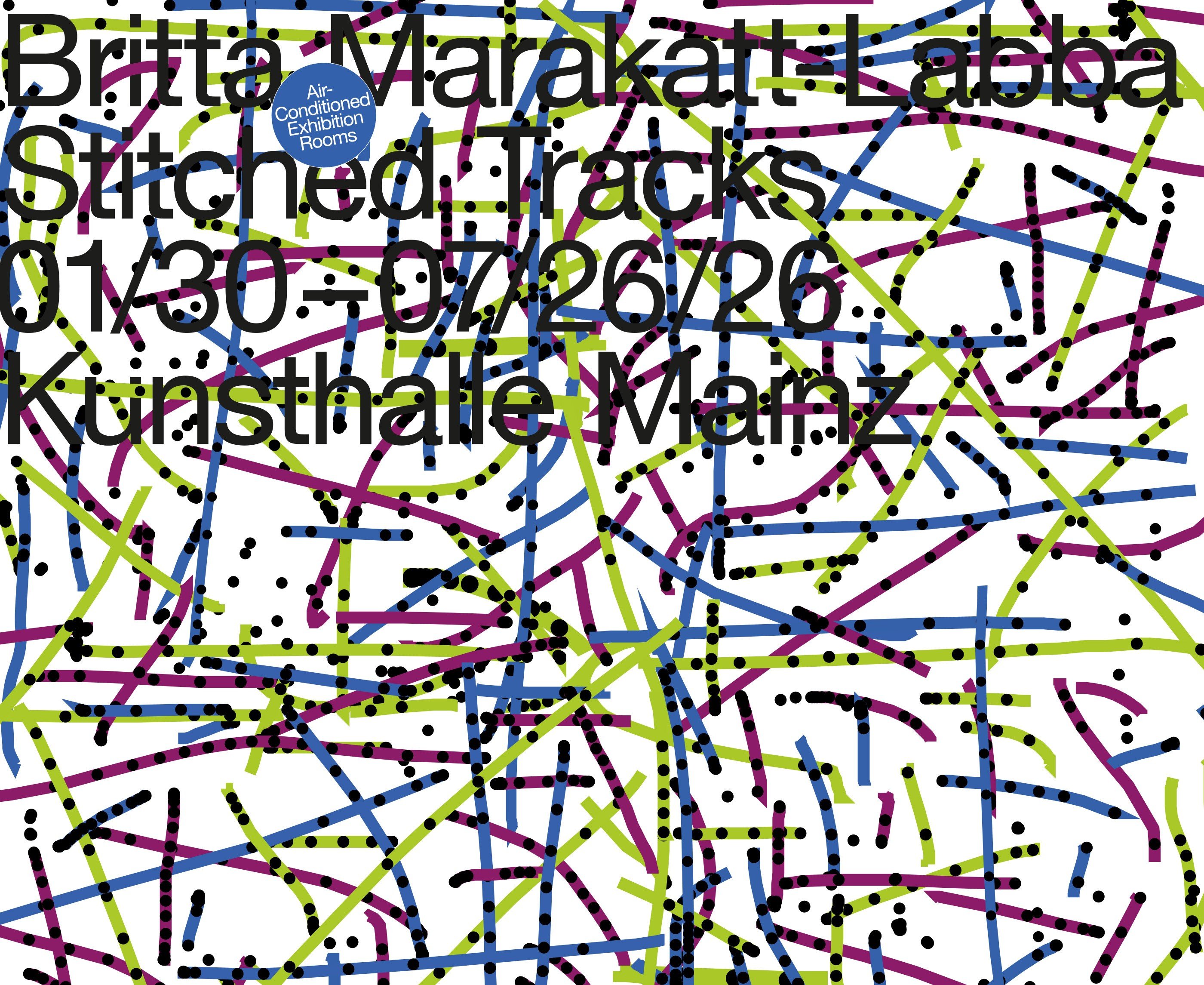 Britta Marakatt-Labba – Stitched Tracks - Ausstellungsansicht