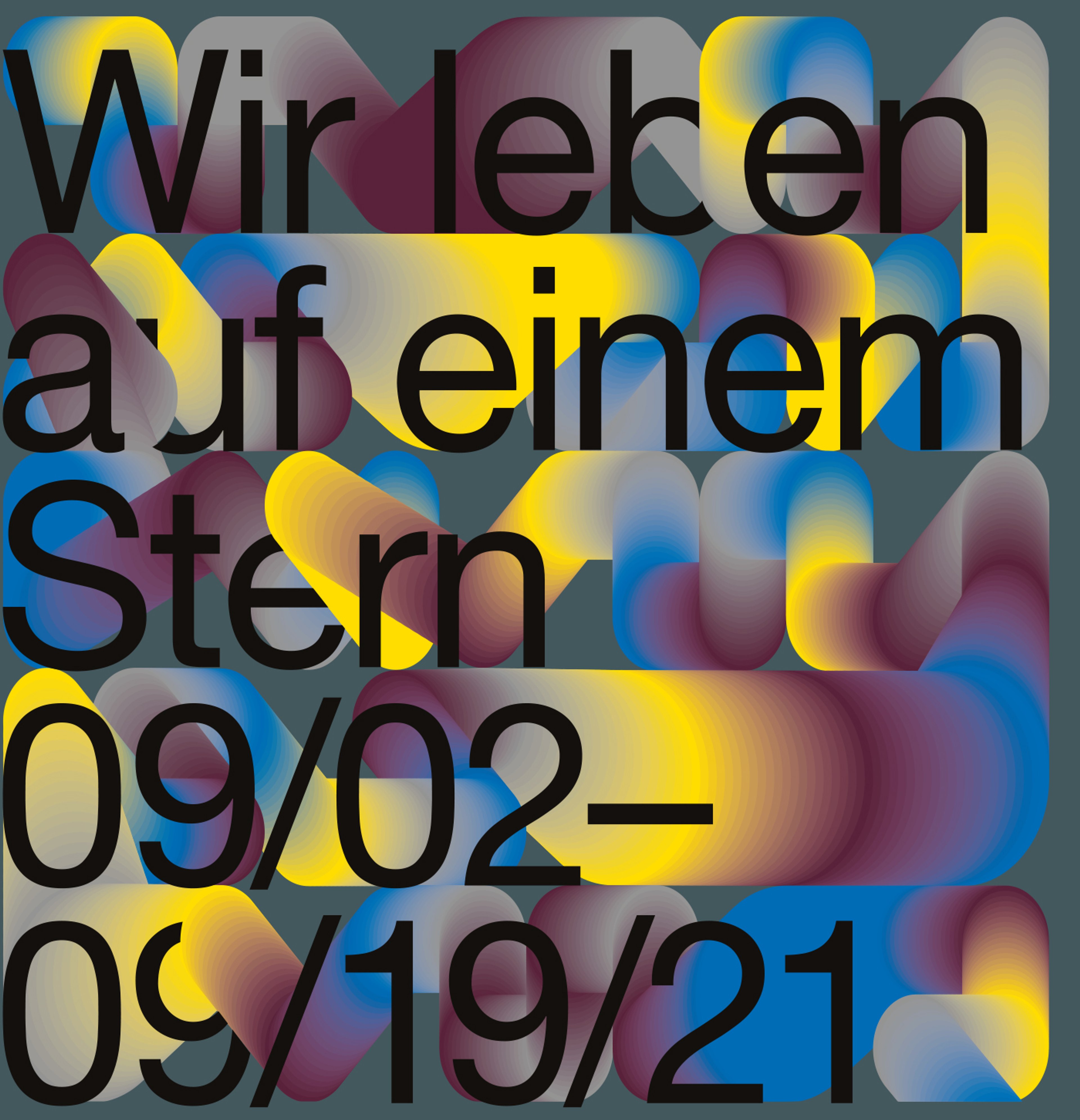 Wir leben auf einem Stern - Ausstellungsansicht