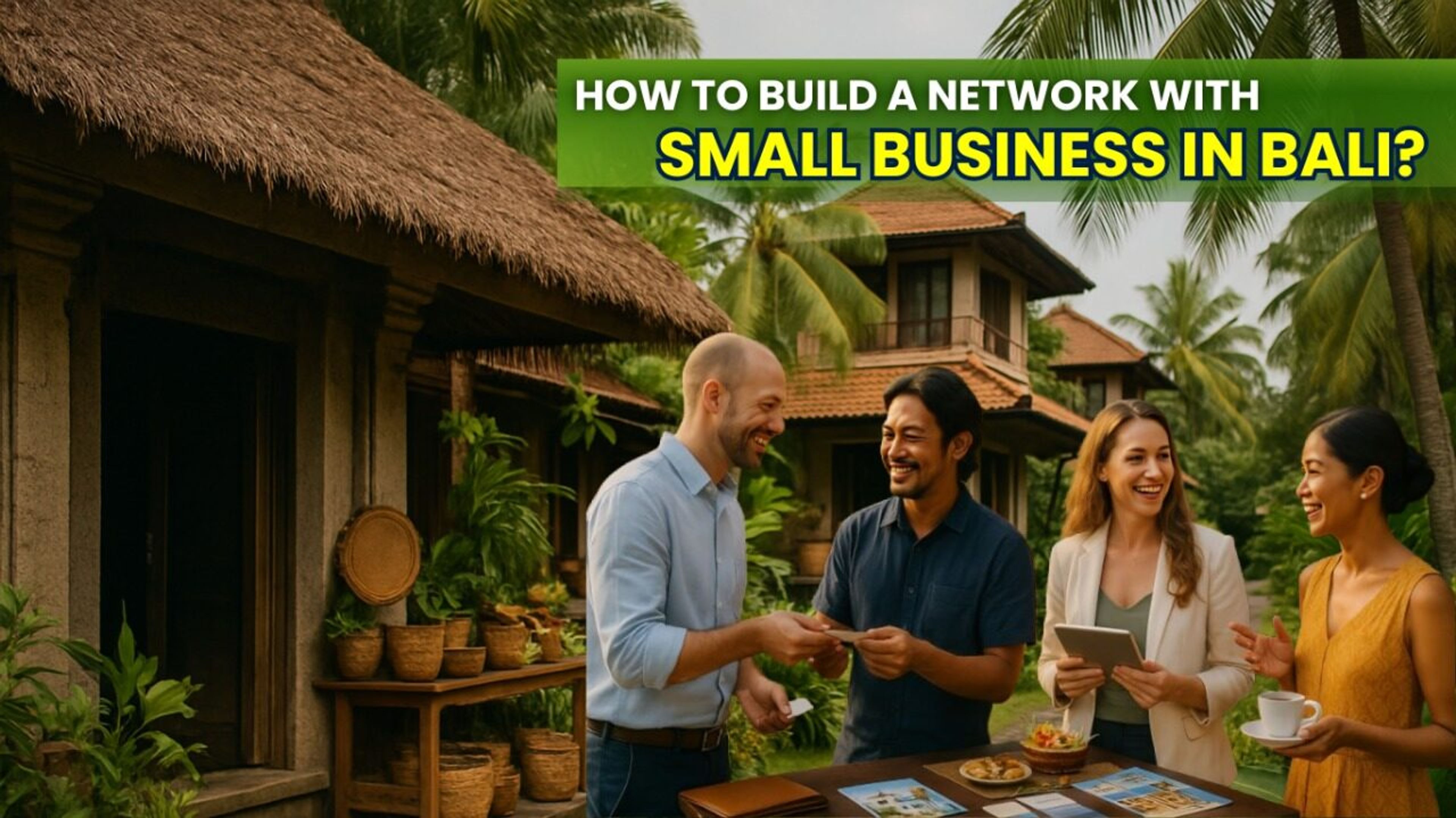 How to build a network with small business in Bali?