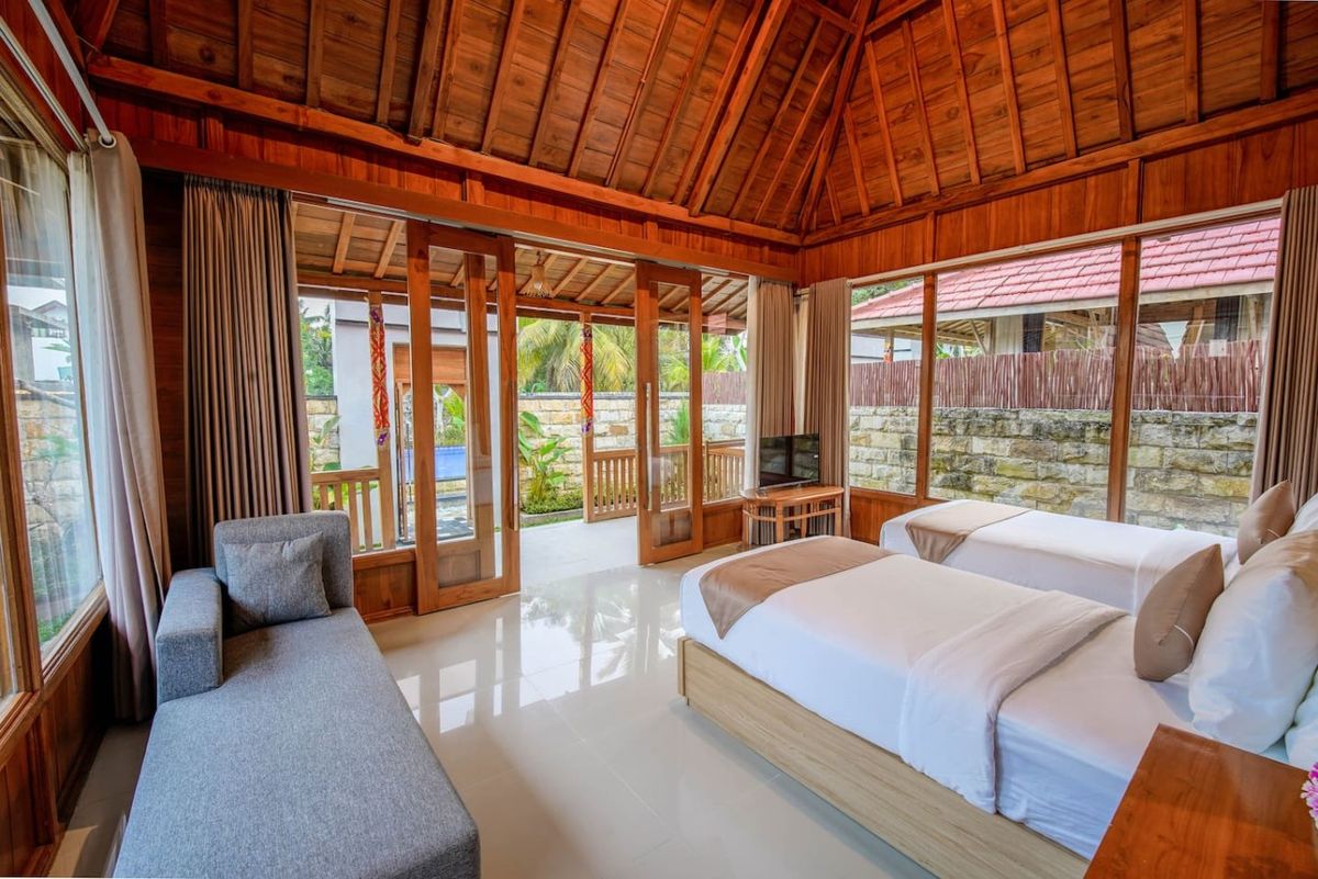 Ubud 1BR Villa w/ Twin Beds | Nature Retreat — private pool villa in Ubud, Bali