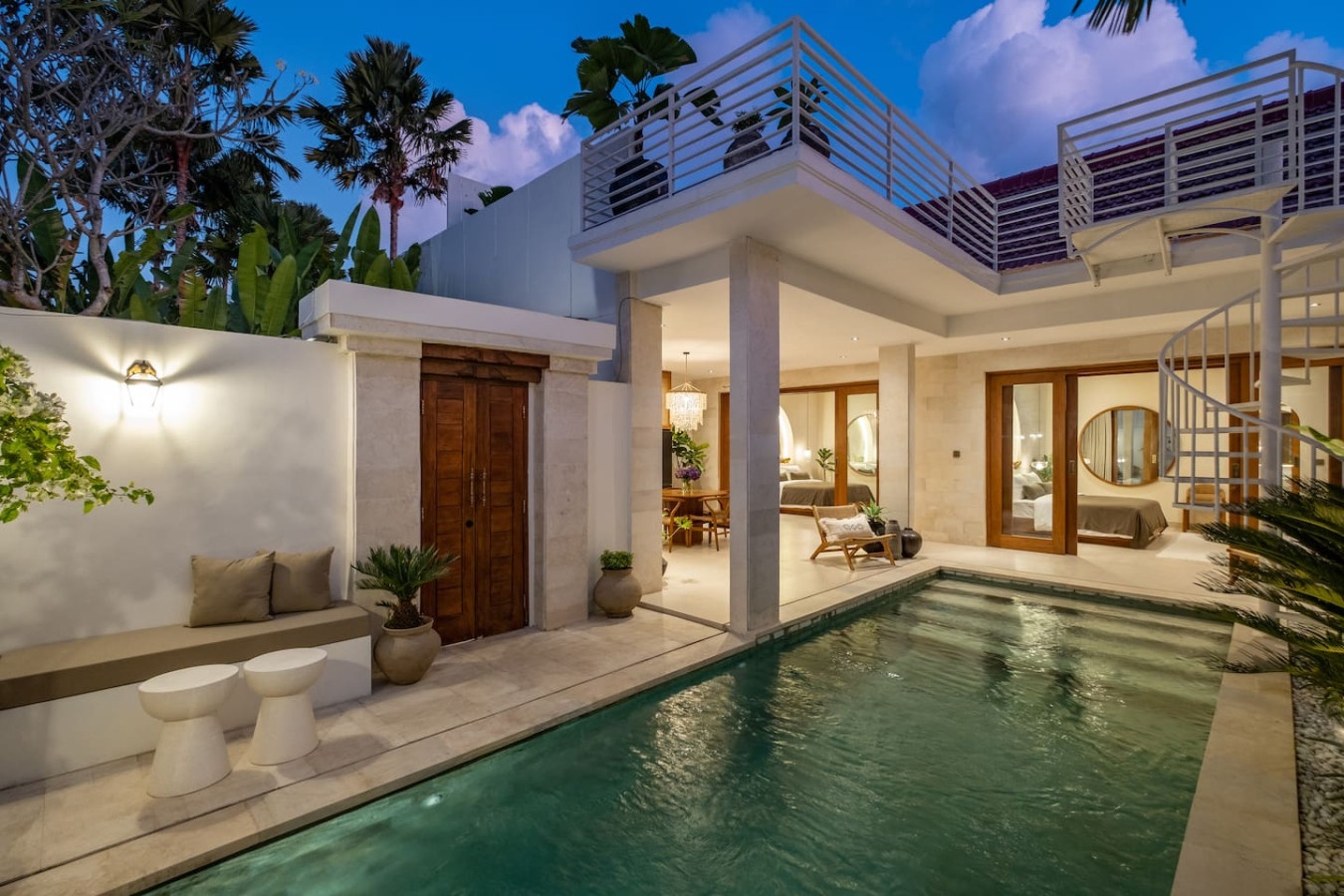 Tropical 2BR Private Pool Villa Azuca, Great Location — private pool villa in Mengwi, Bali