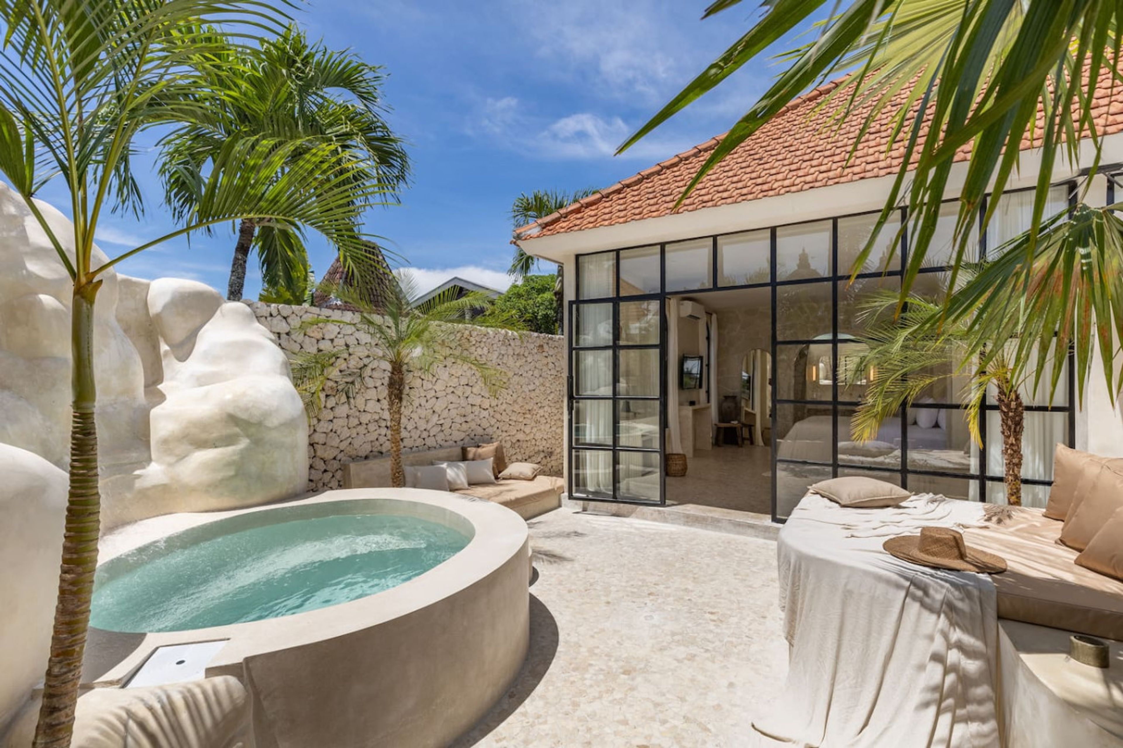 OriVista Bohemian 2BR Villa with Each Private Spaces — private pool villa in Umalas, Bali
