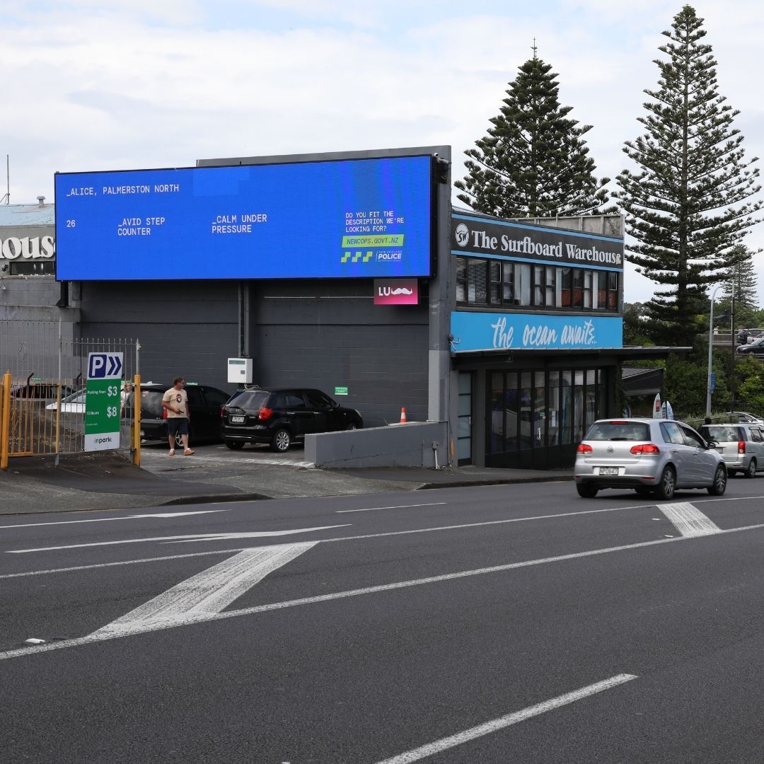 New Zealand Police Live Descriptions Campaign