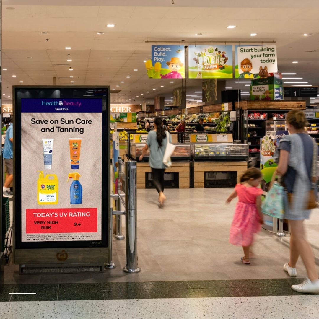 Woolworths Live In-Store UV Index
