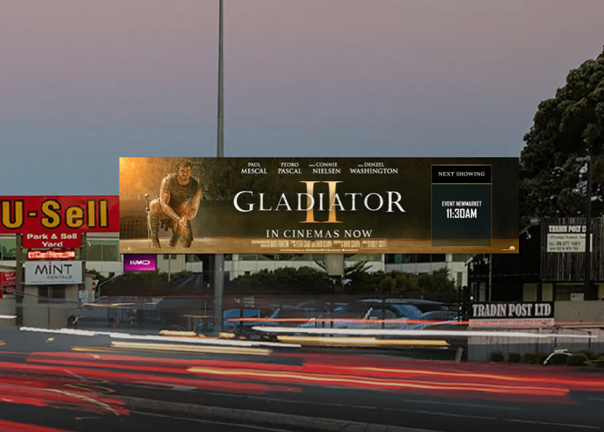 Gladiator II Real-Time Session Times