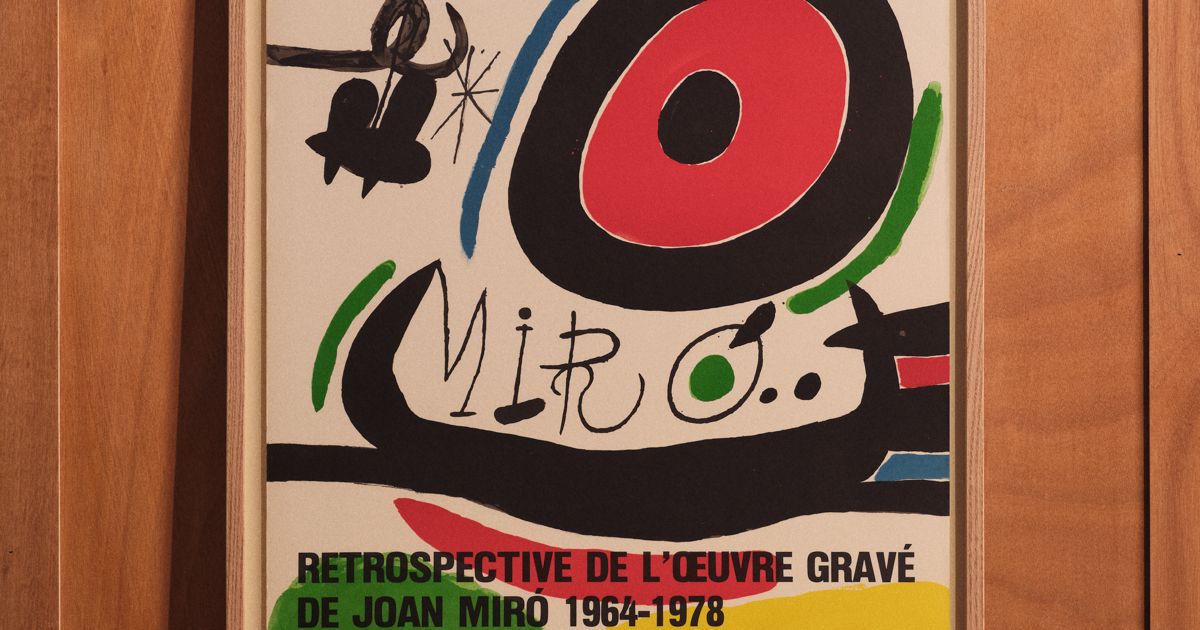 Affiche Miro (60,6x80cm) - A.S.L
