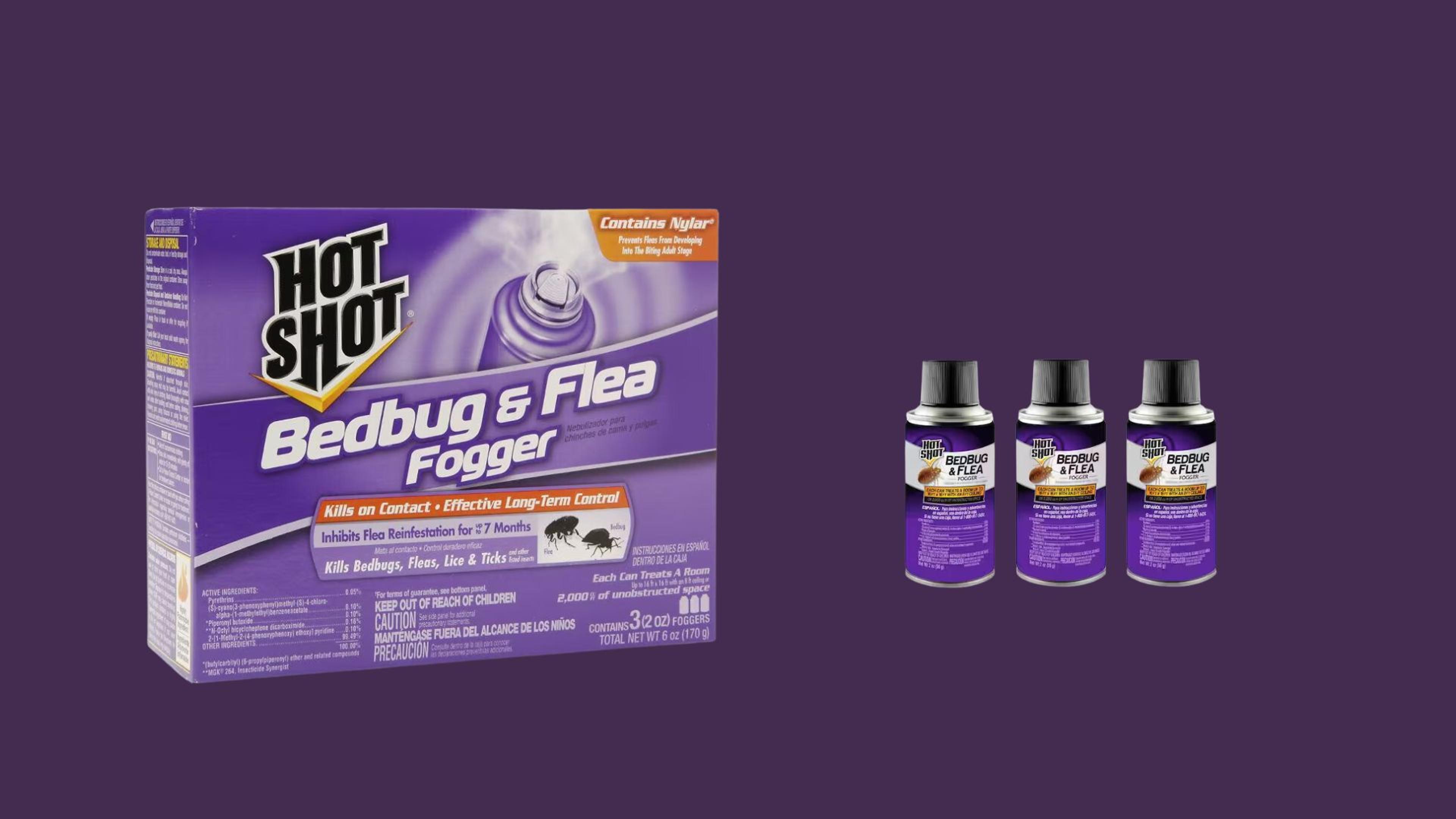 Does Hot Shot Fogger Kill Bed Bugs