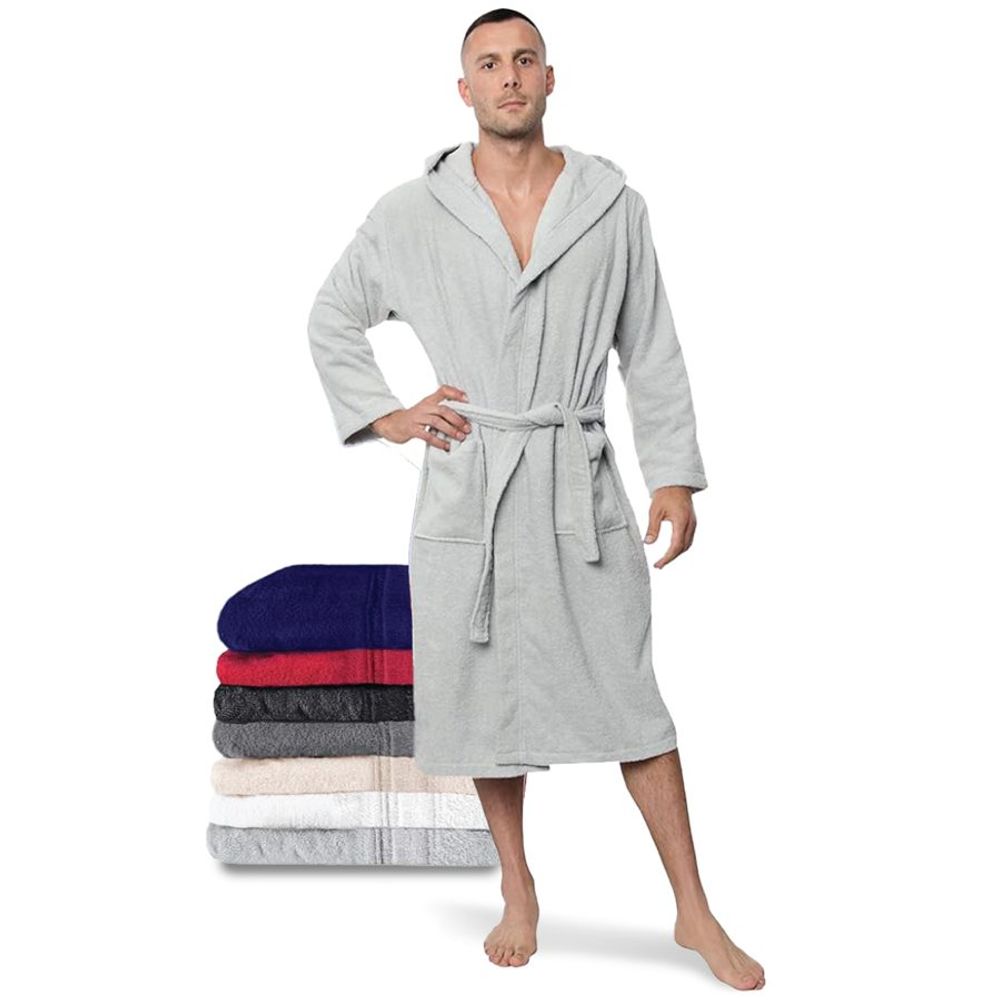 Accappatoio uomo in cotone