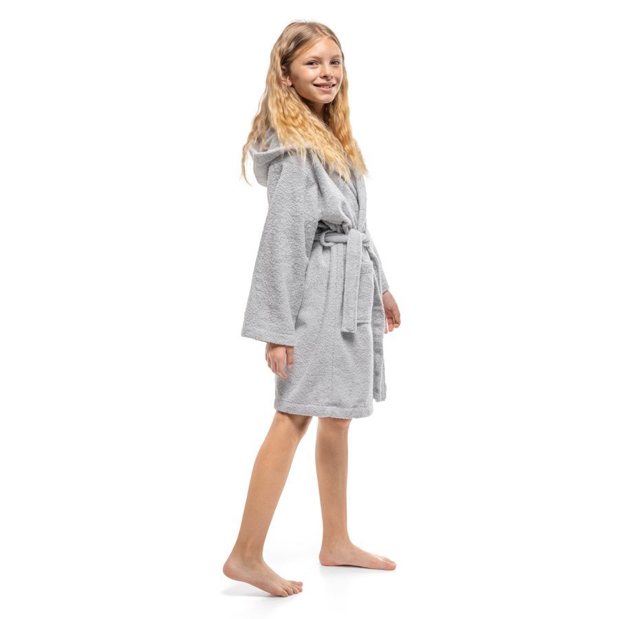 Teen bathrobe — Grey