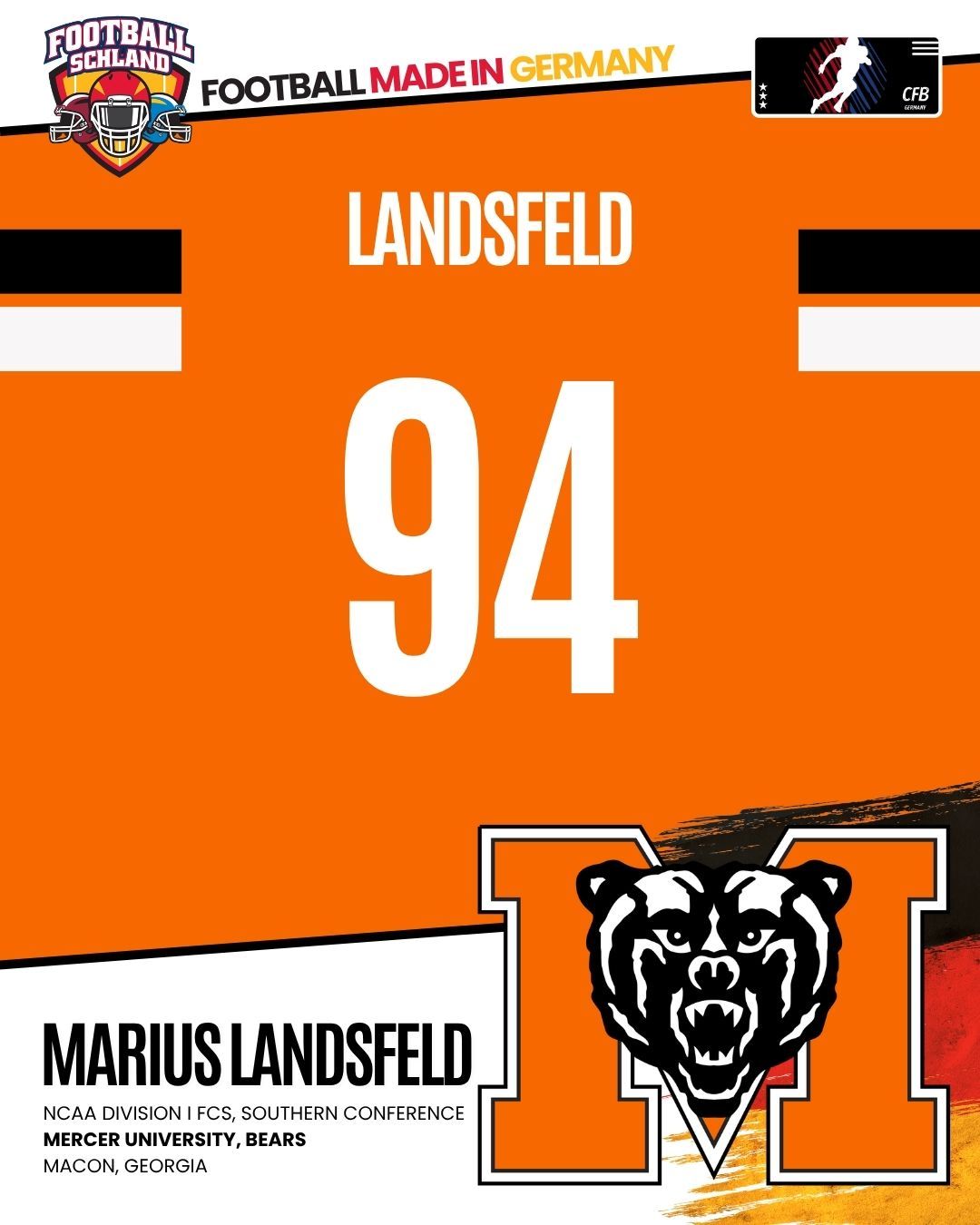 Marius Landsfeld Spielerkarte