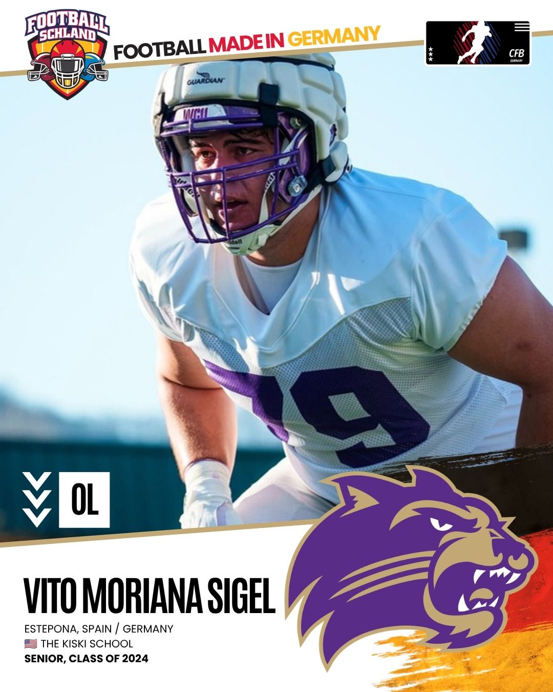 Vito Moriana Sigel Spielerkarte