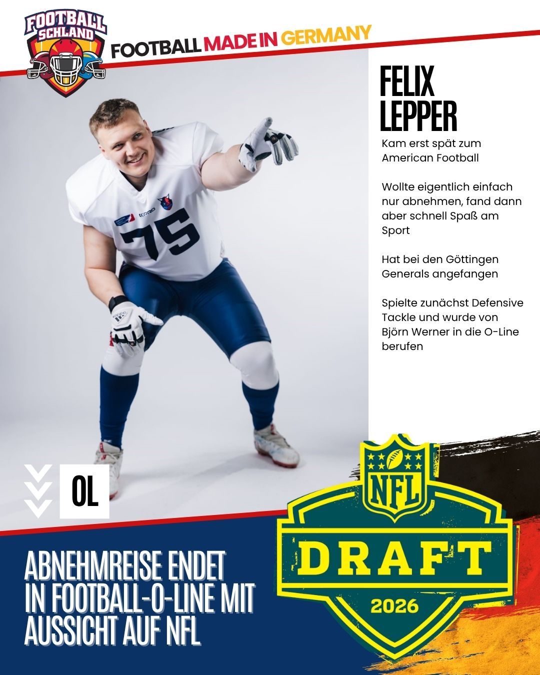 Felix Lepper Spielerkarte