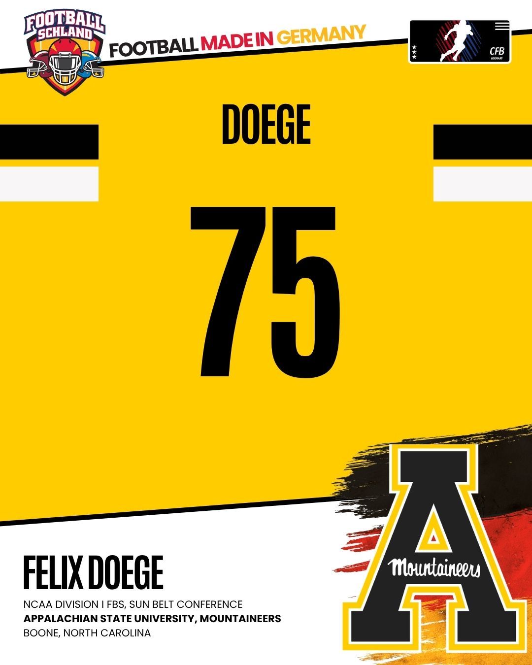 Felix Doege Spielerkarte